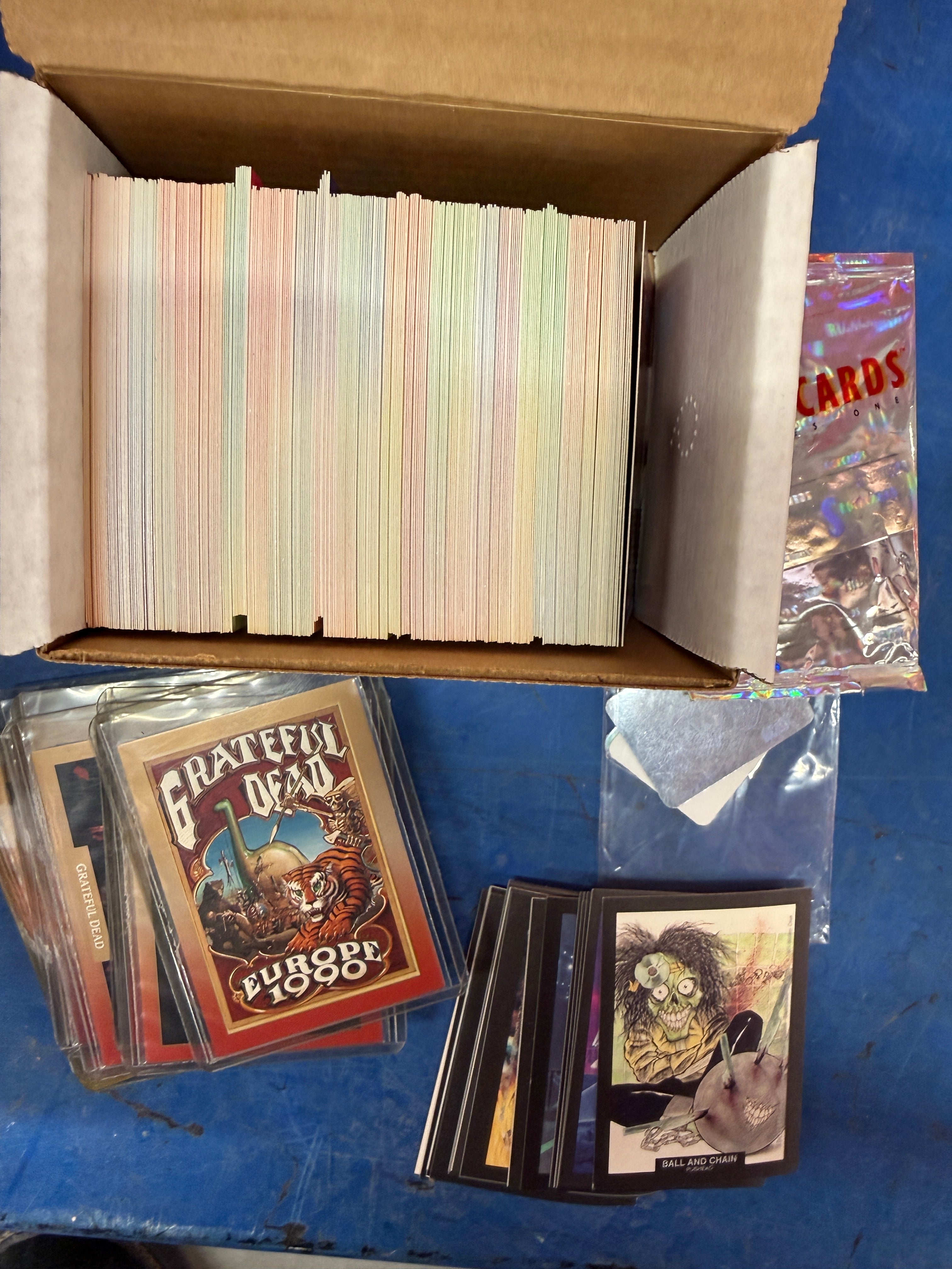 Rockstar, heavy metal cards set with insert set
