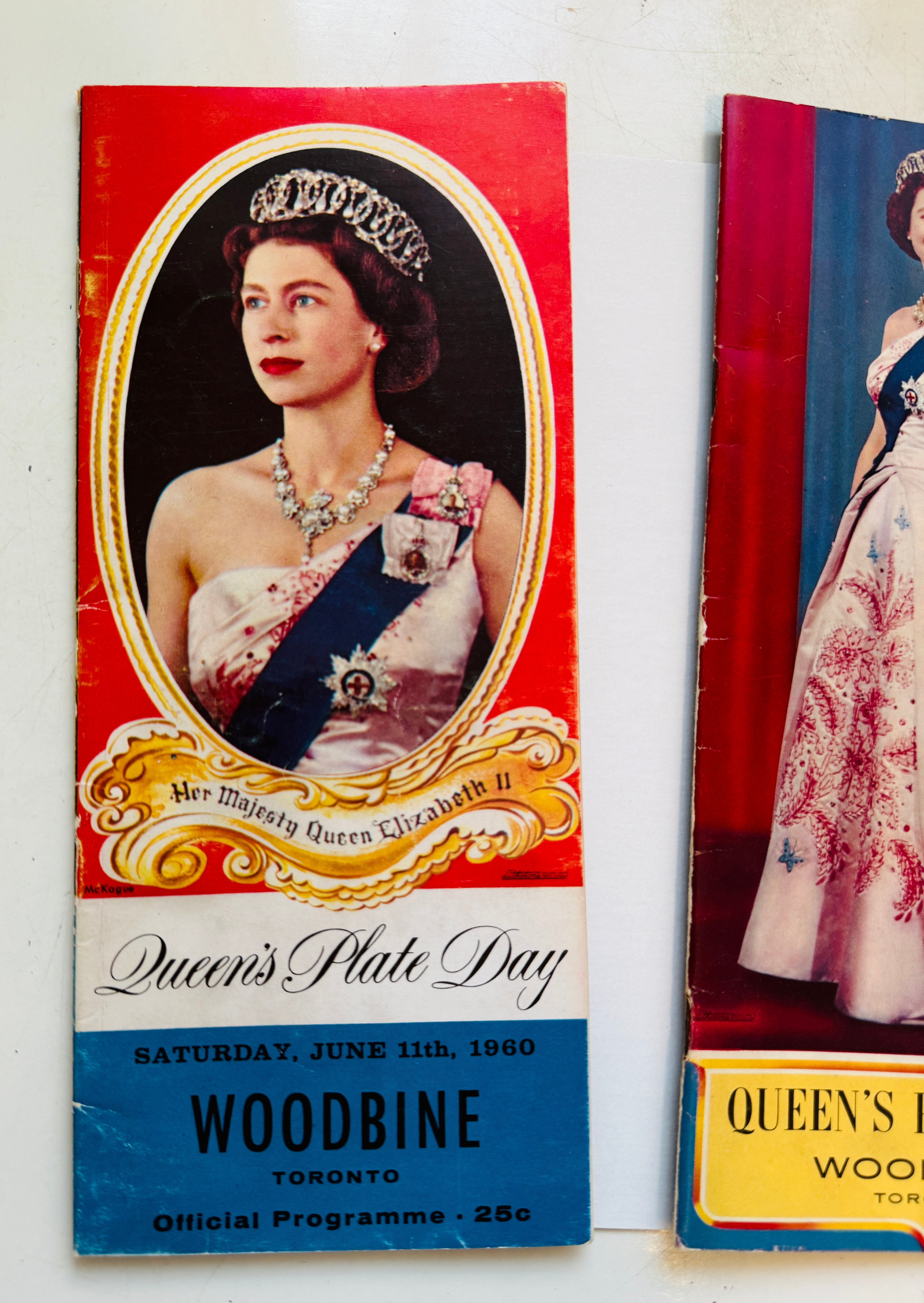 Queens Plate Horse racing 3 vintage programs1950s to 1960