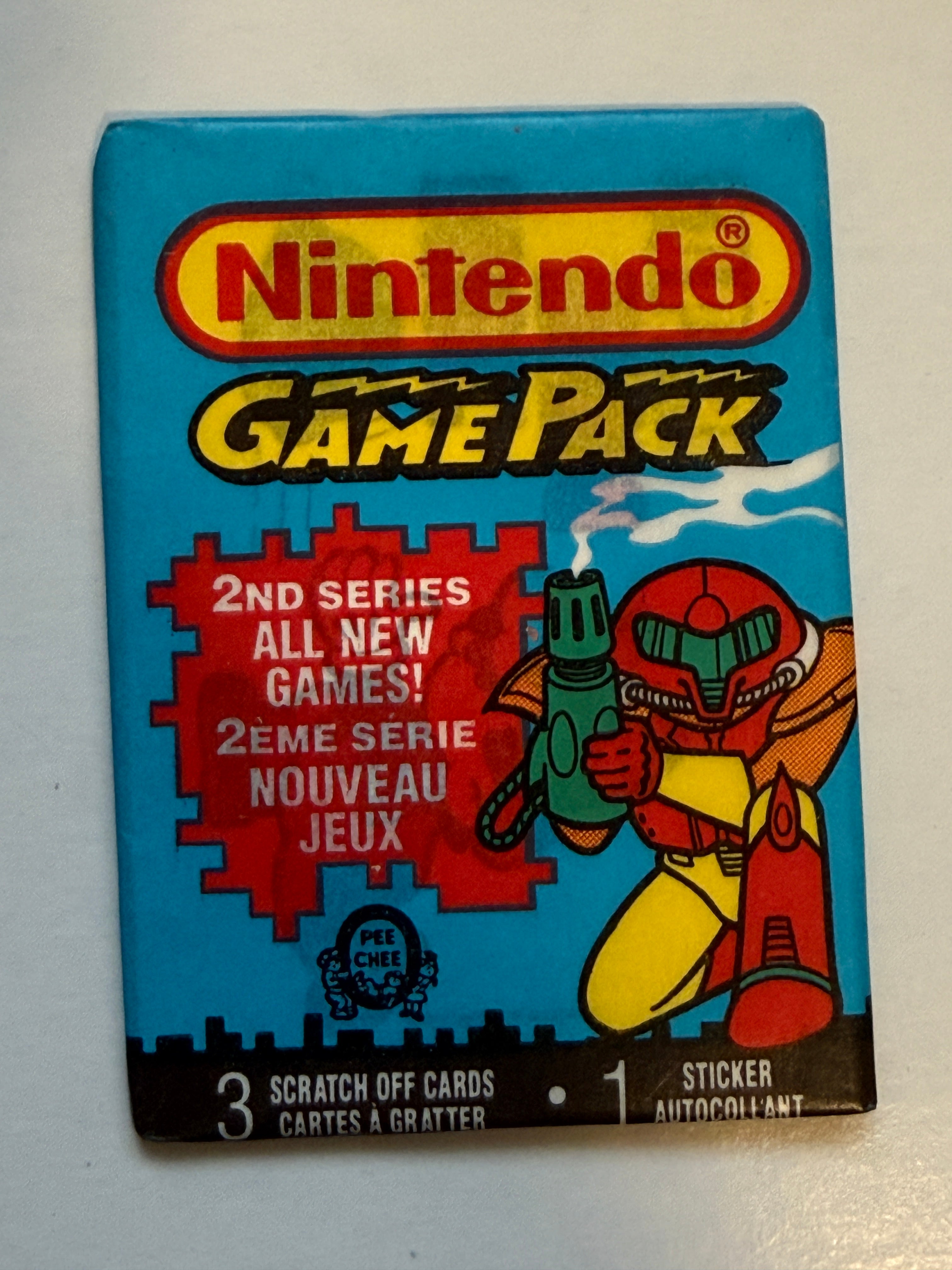 Nintendo Game pack Opc sealed series 2 pack 1989