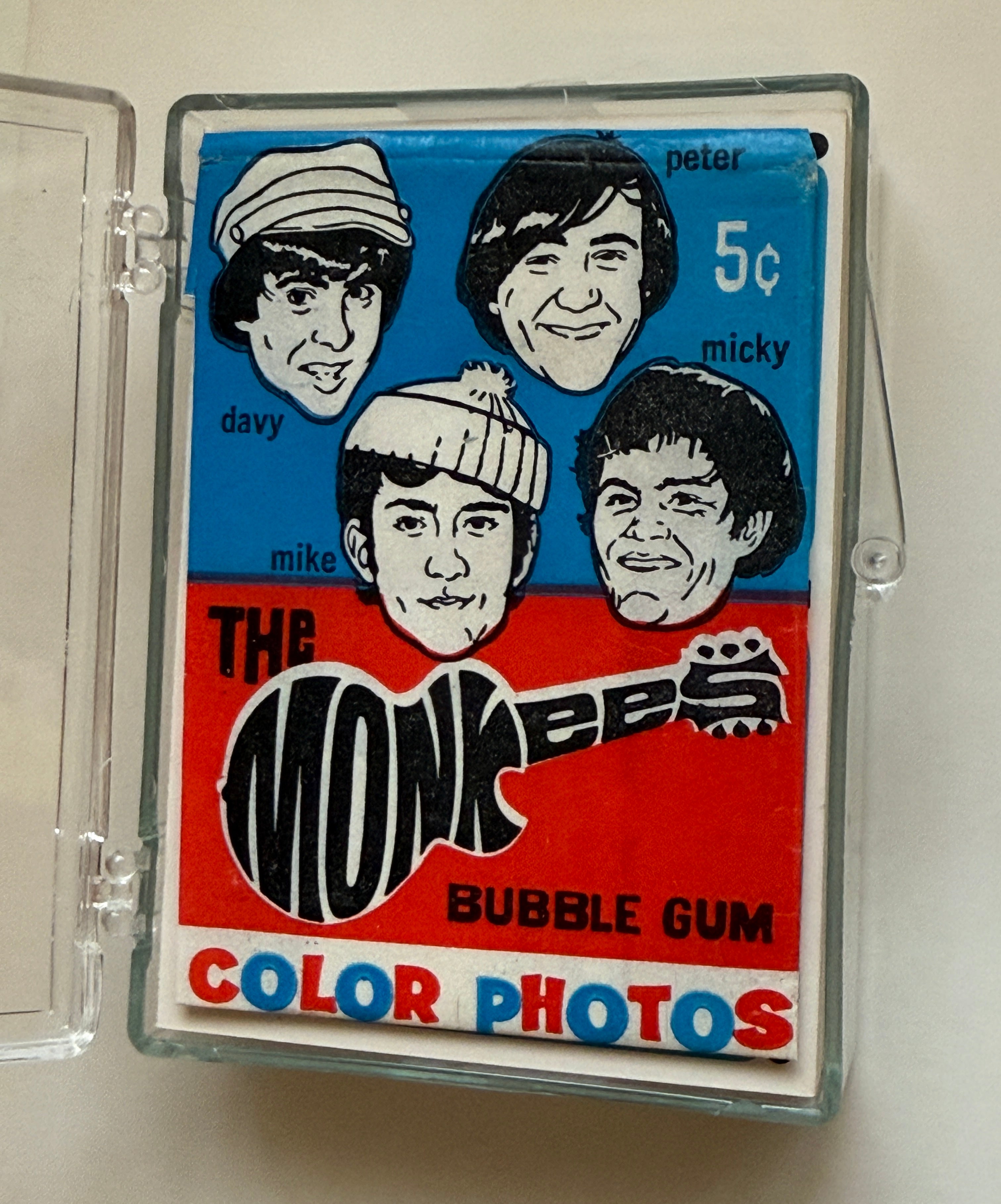 The Monkees Original cards set with wrapper 1967