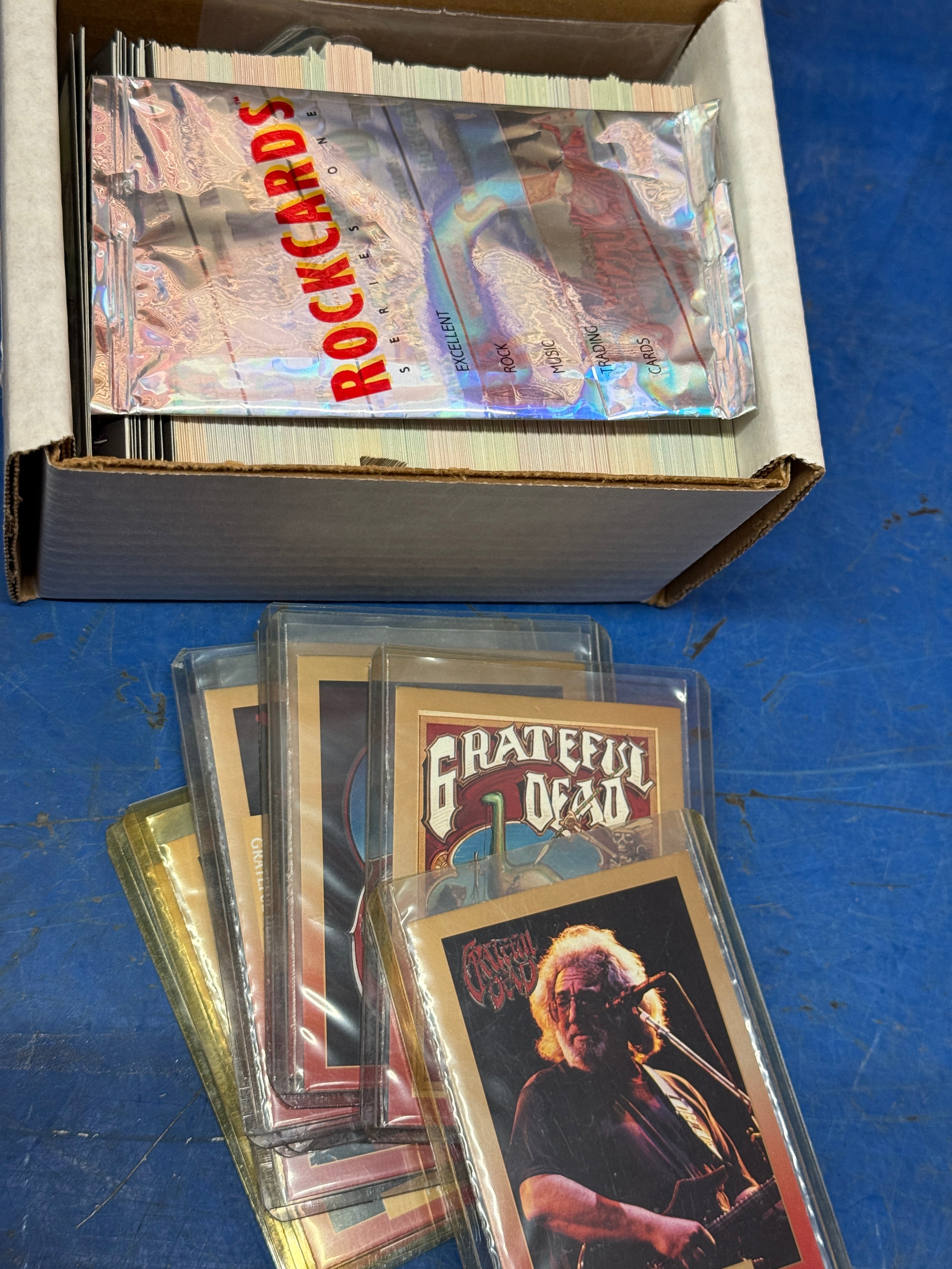 Rockstar, heavy metal cards set with insert set