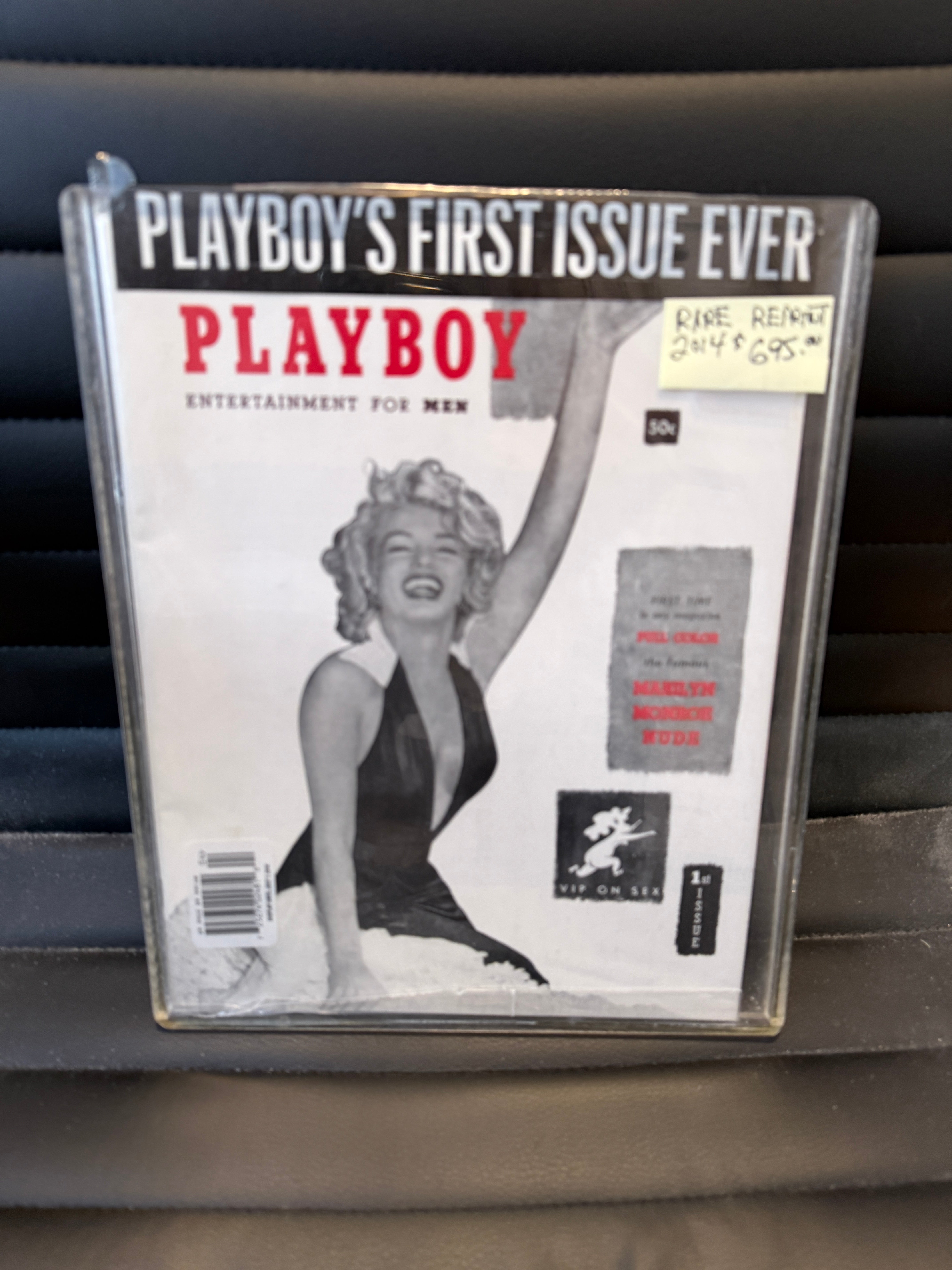 Playboy first issue rare limited issued reproduction magazine factory sealed in bag 2014