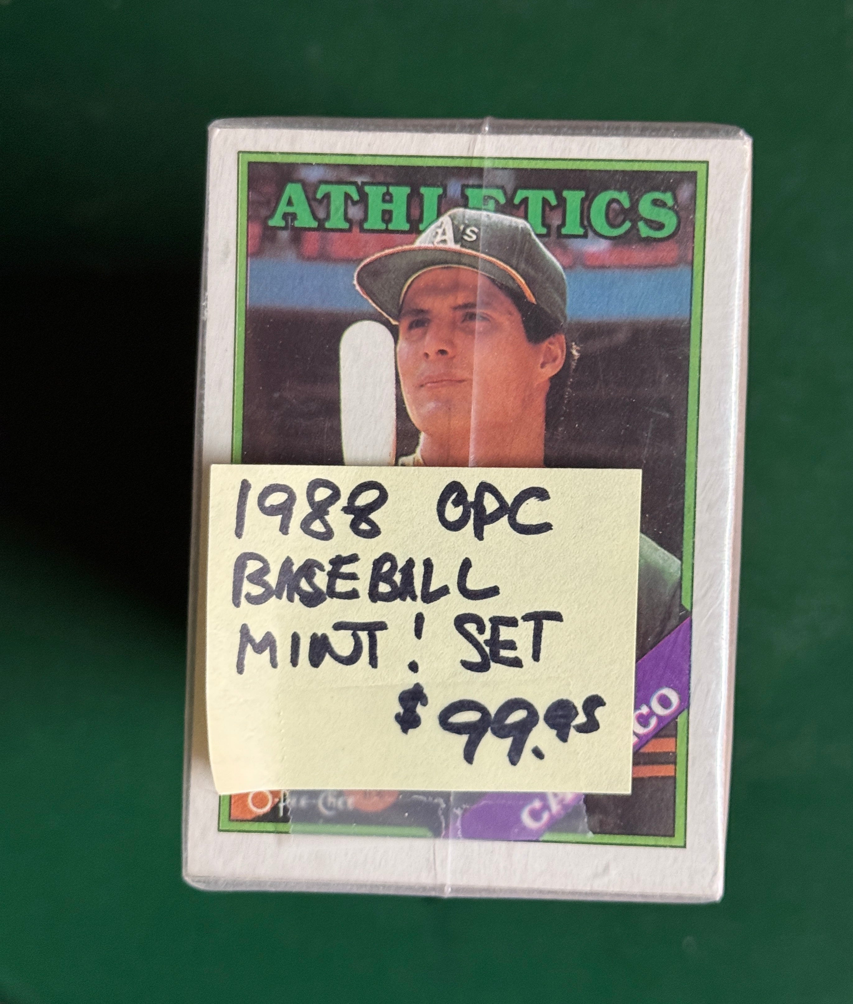 1988 Opc baseball cards high grade complete set