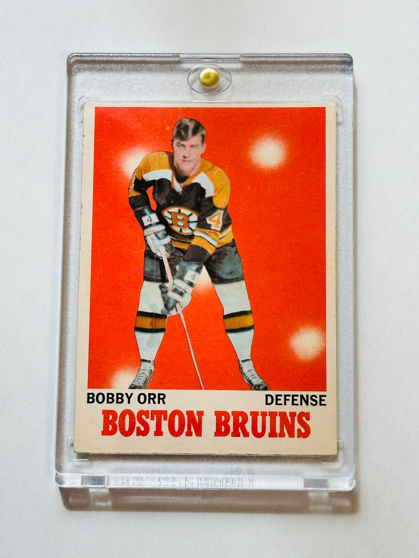 Bobby Orr Opc ex or better hockey card 1970-71