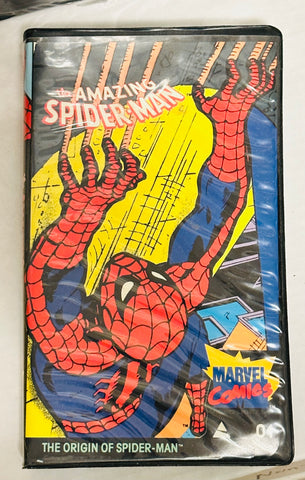 VHS spider-man original Marvel comics 1985