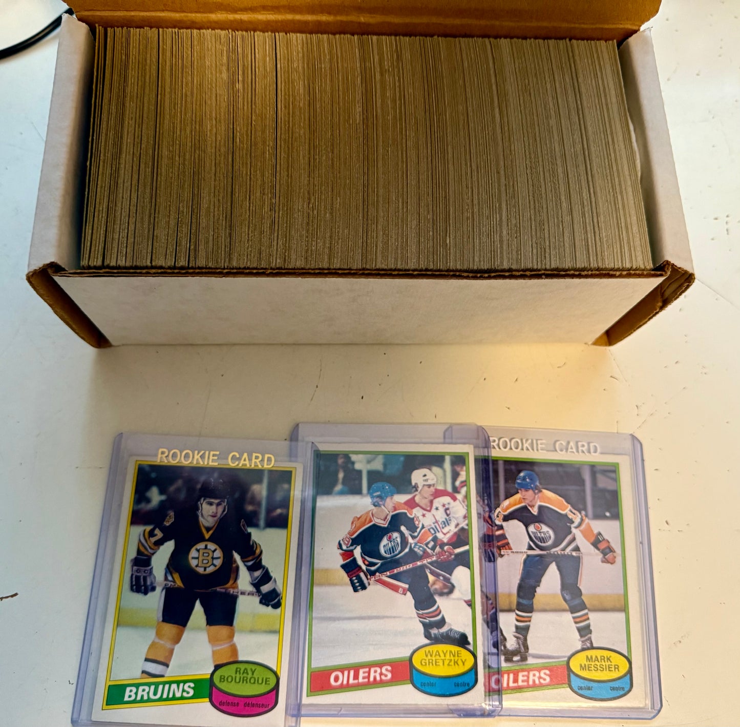 1980-81 Opc hockey cards Ex-NM set with Gretzky 2nd Year