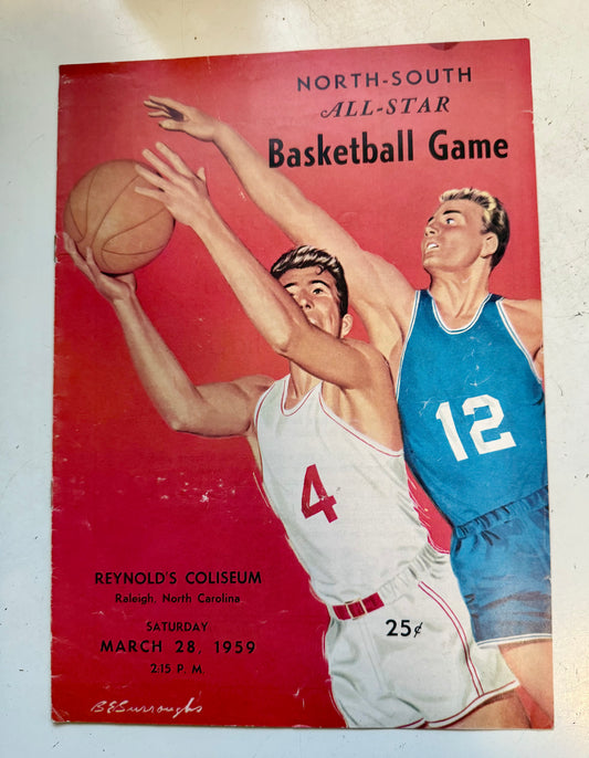 North south All-Star college basketball game 1959