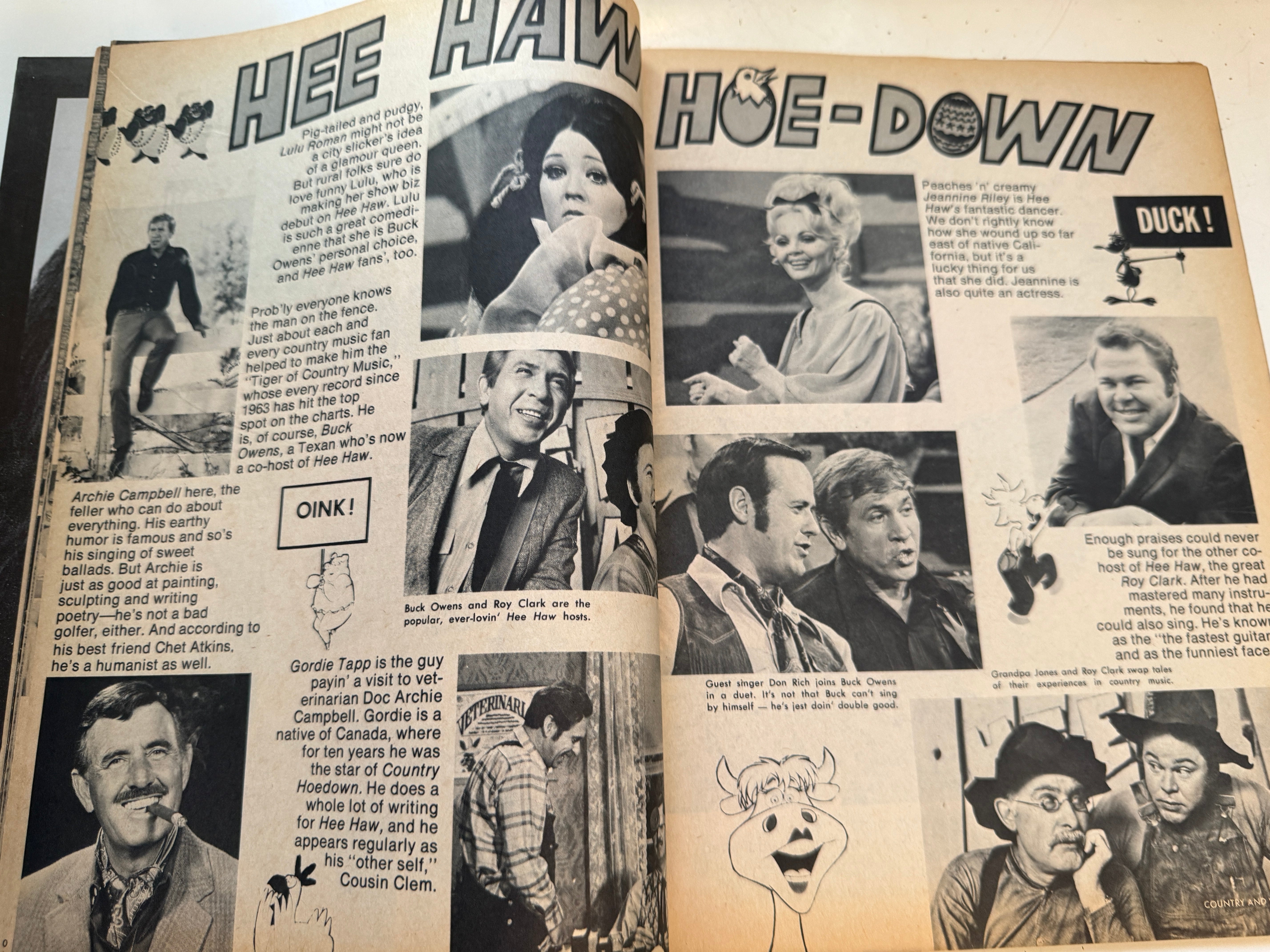Country Western album magazine first #1 issue 1970