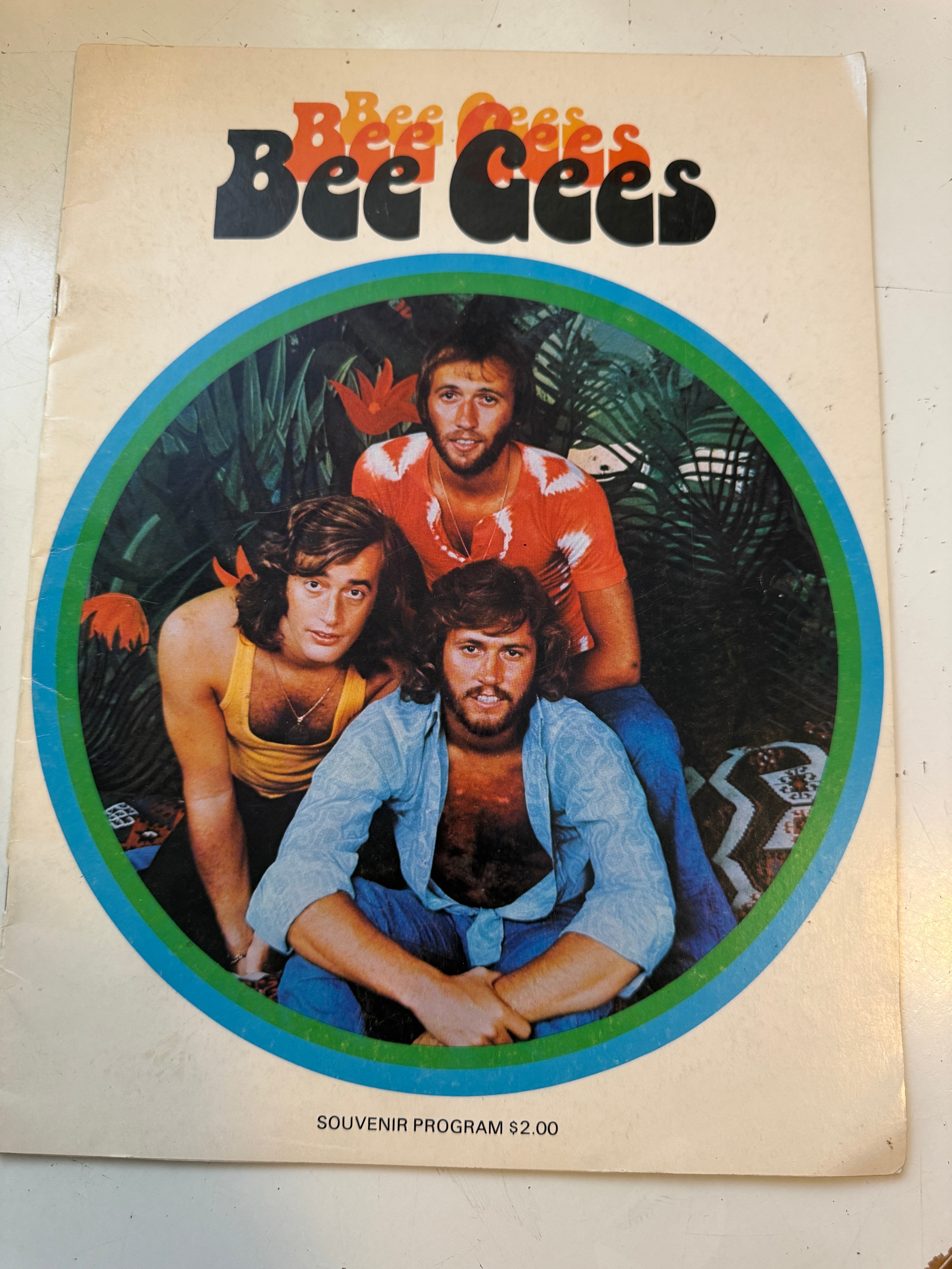 Bee Gees original program 1974