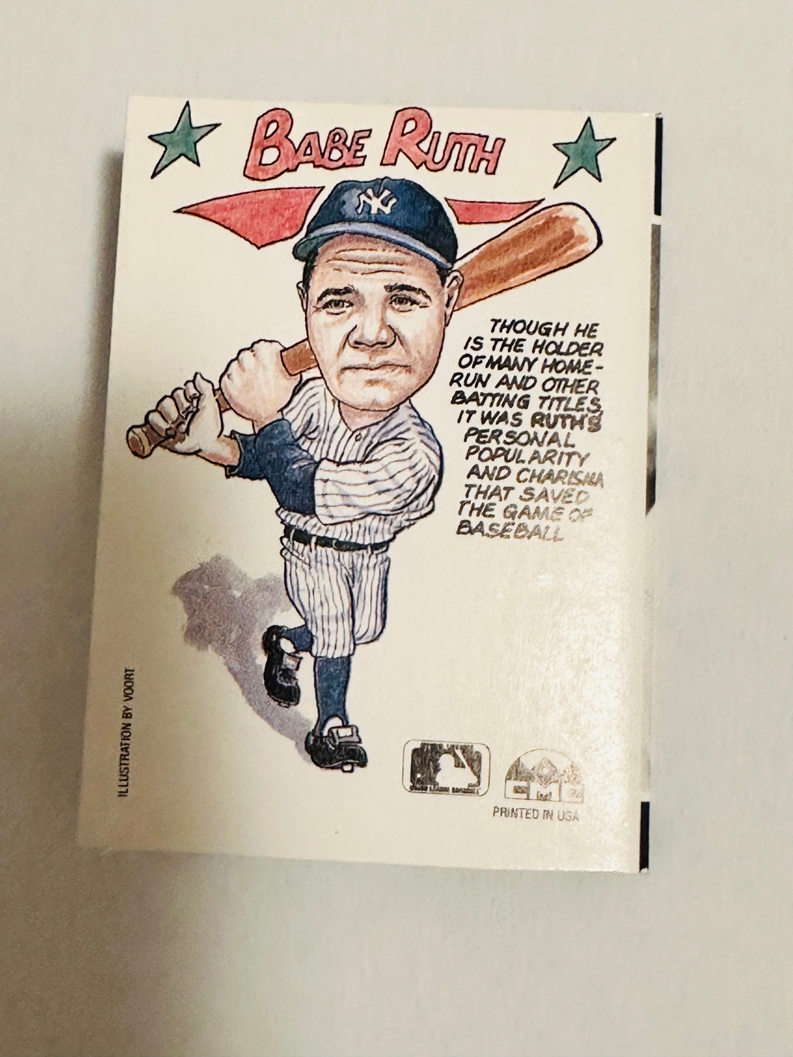 Babe Ruth collect a book 1990
