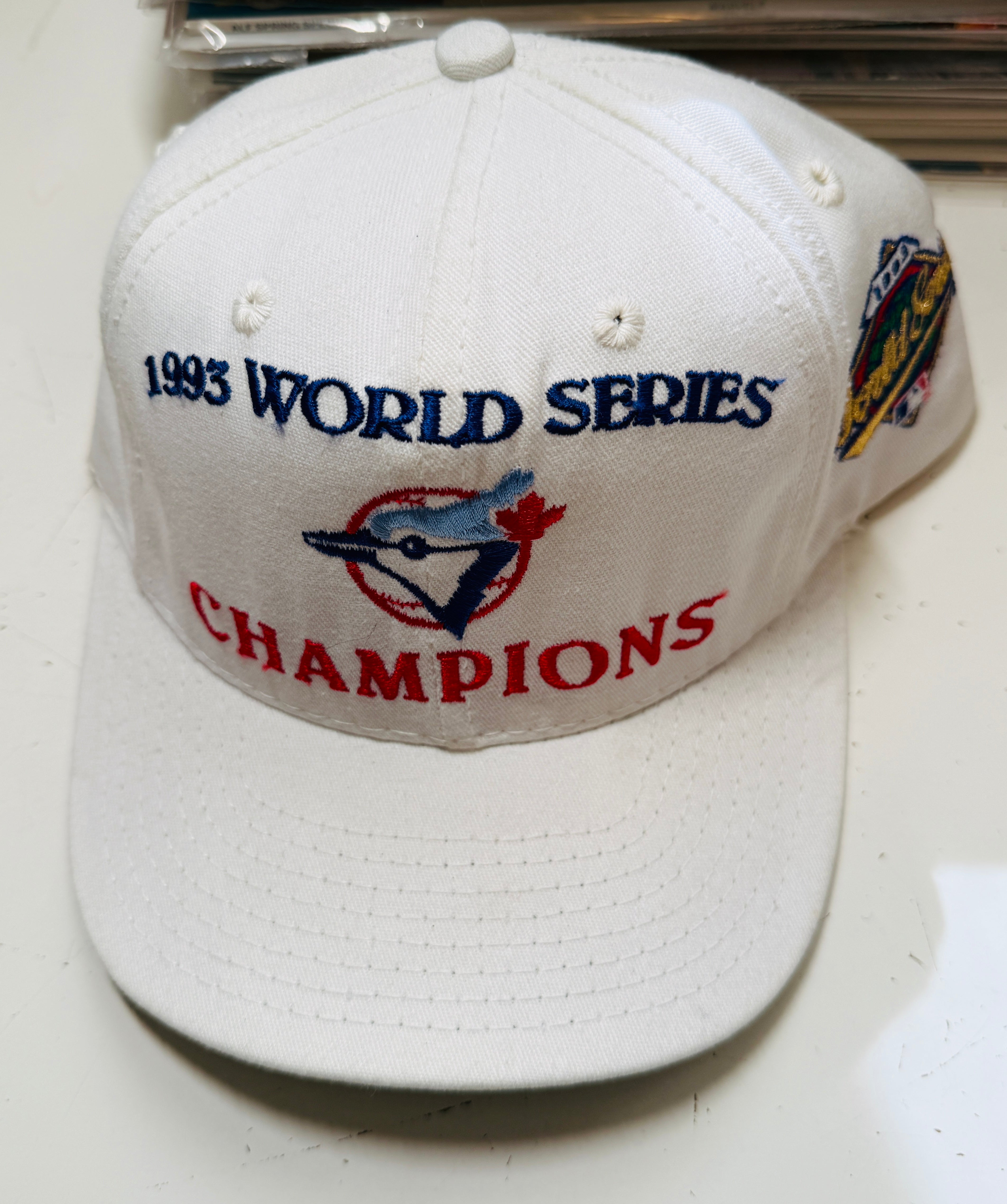 Blue jays baseball rare vintage World Series starter adjustable hat, 1993