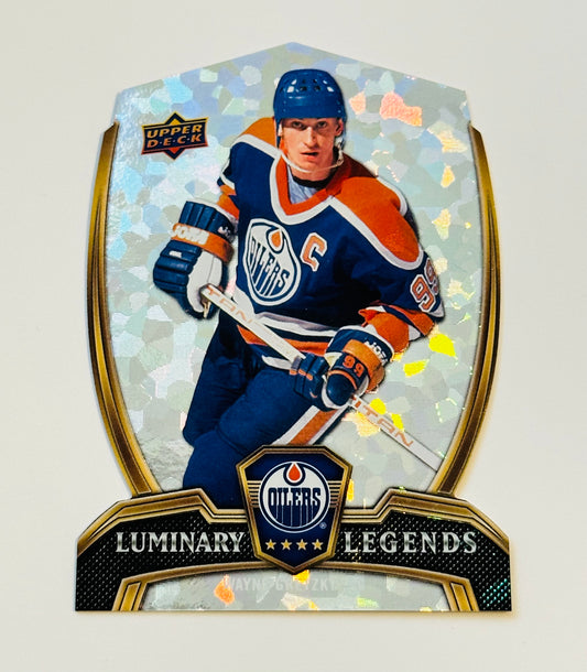 Wayne Gretzky, Upper Deck, luminary, legends foil, Hockey insert card 2015/2016