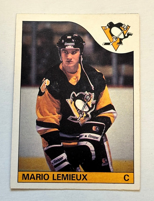 1985-86 Opc hockey cards high grade EX-NM condition cards set with Mario Lemieux rookie