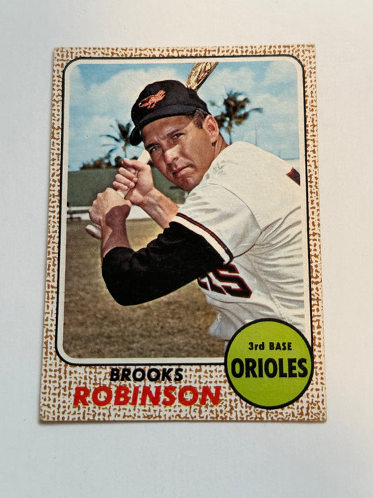 1968 Topps Brooks Robinson high grade condition baseball card