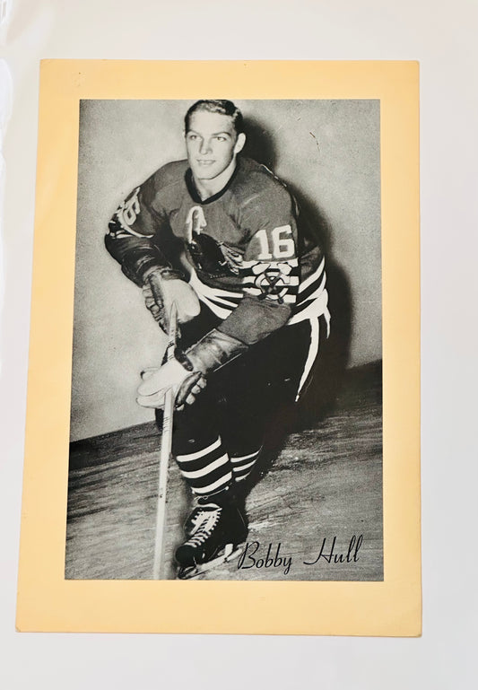 Bobby Hull rare group B Beehive syrup photo 1944/64