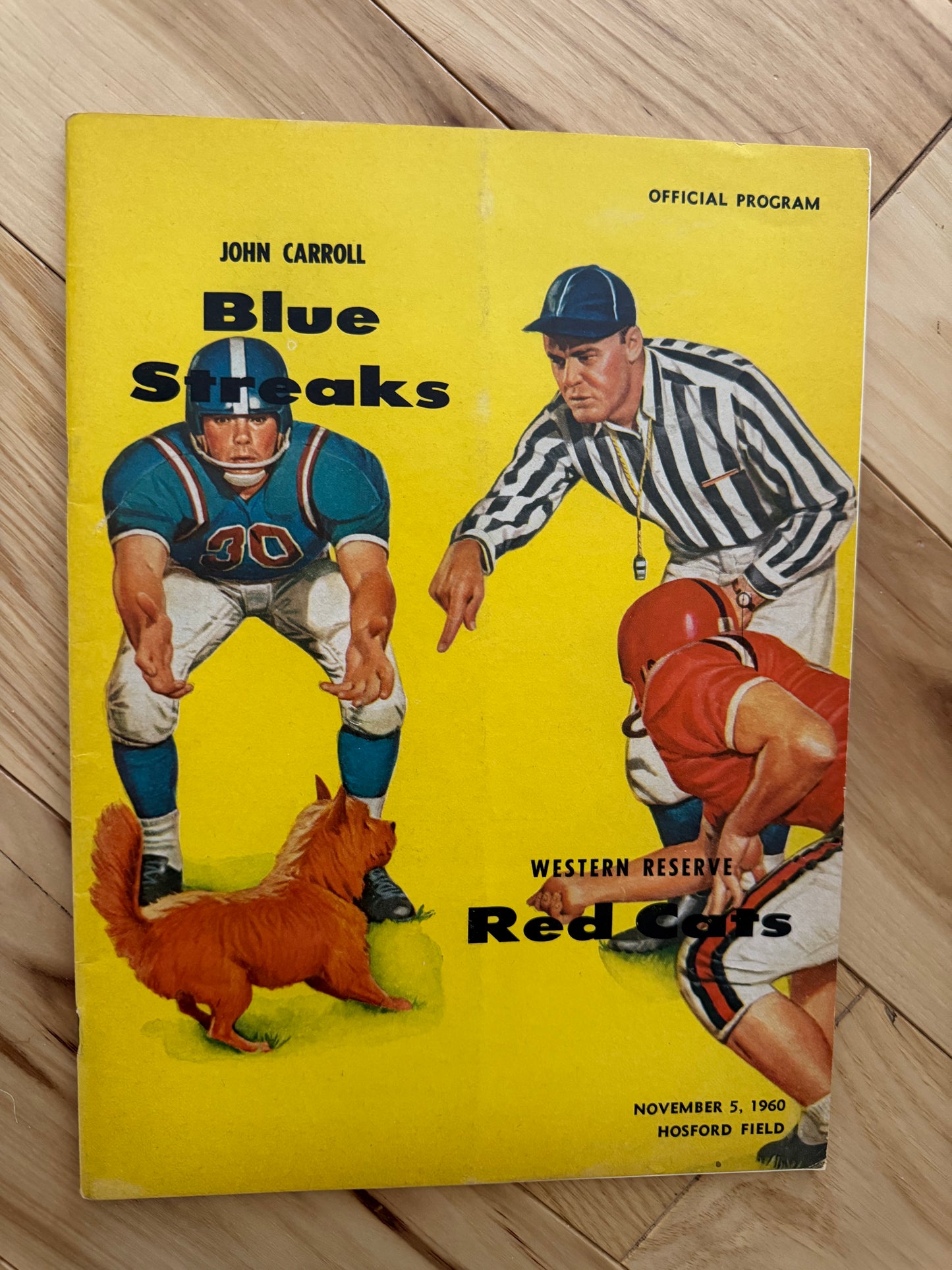 Blue Streaks vs Red Cats college football program 1960