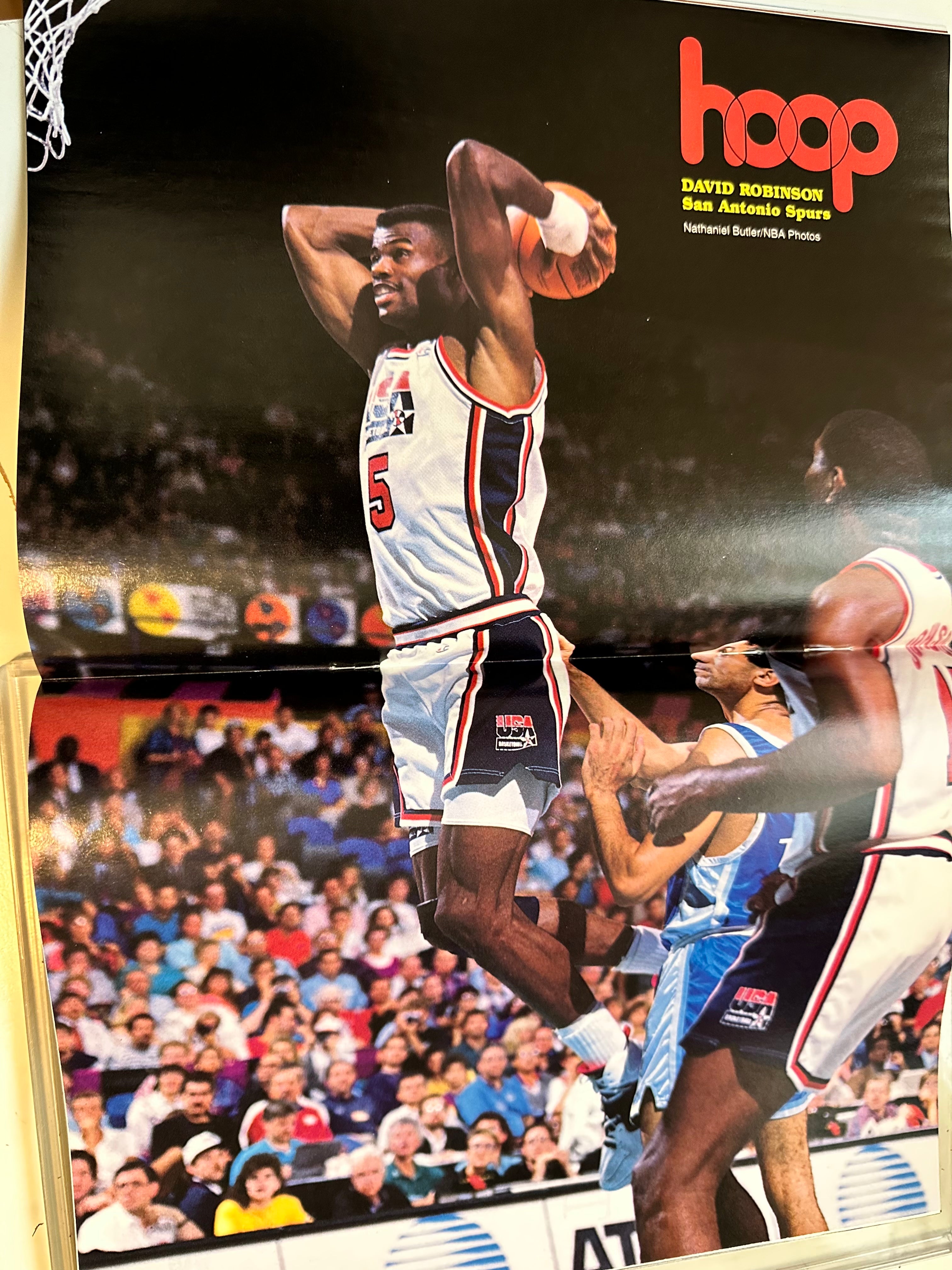 1992 Hoops basketball program Jordan cover Bulls Vs Kings NM condition