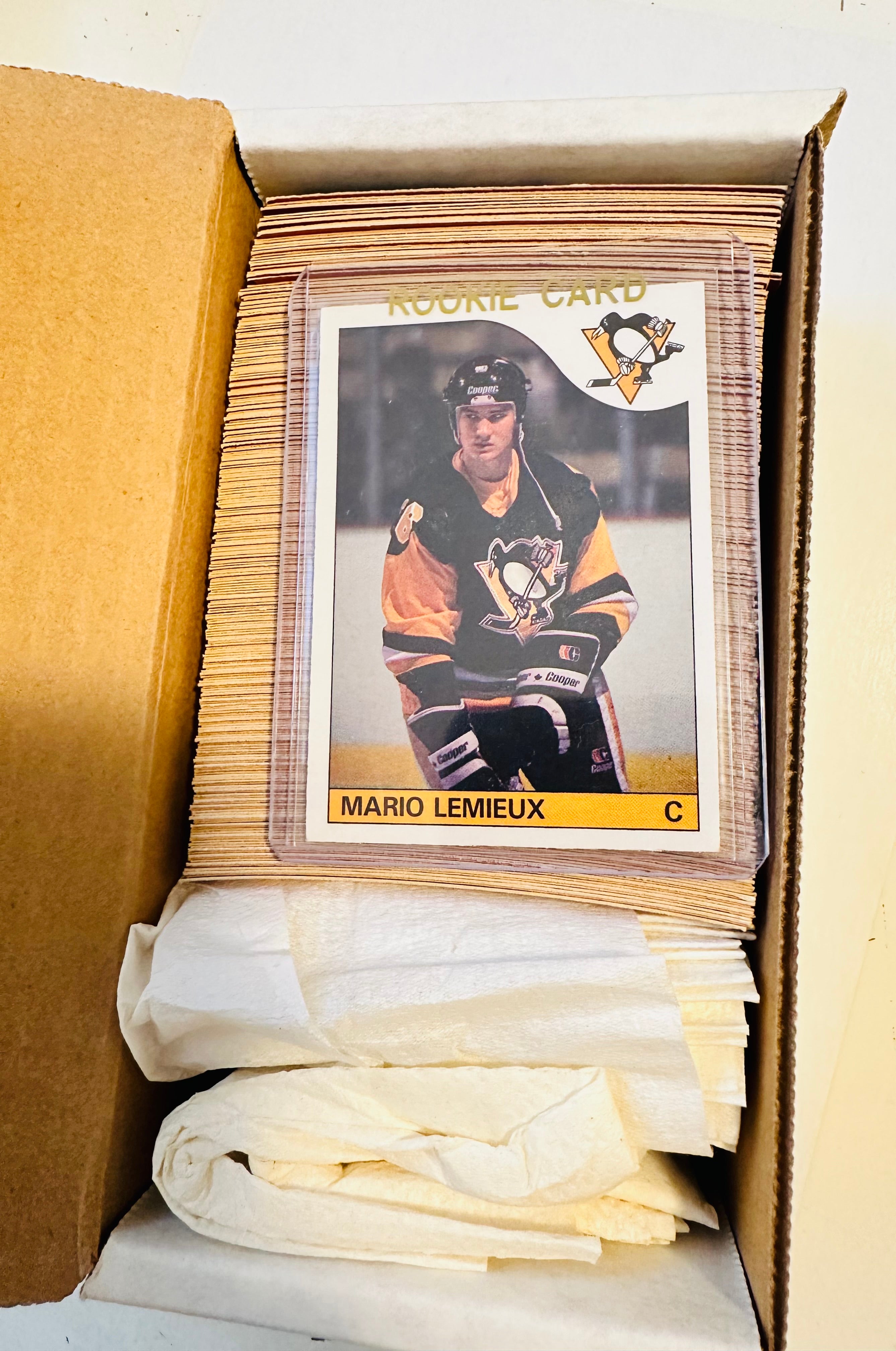 1985-86 Opc hockey cards high grade condition cards set with Mario Lemieux rookie