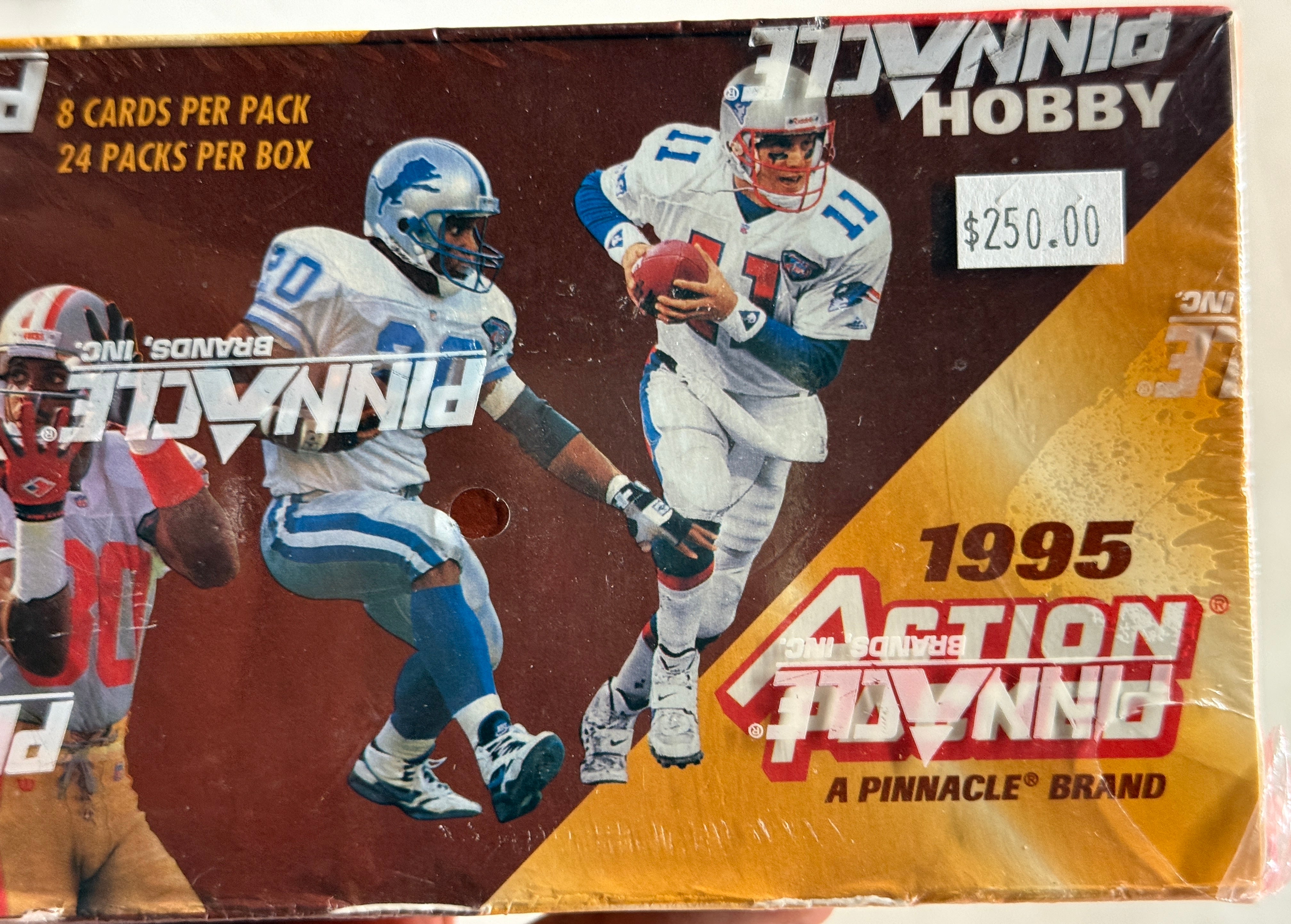 Action Packed football cards rare factory sealed box 1995