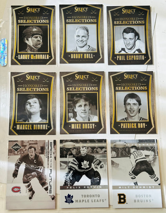 Panini select honoured selections Hockey insert cards deal