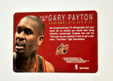 Gary Payton rare autograph basketball card signed by this legend! Sold with COA