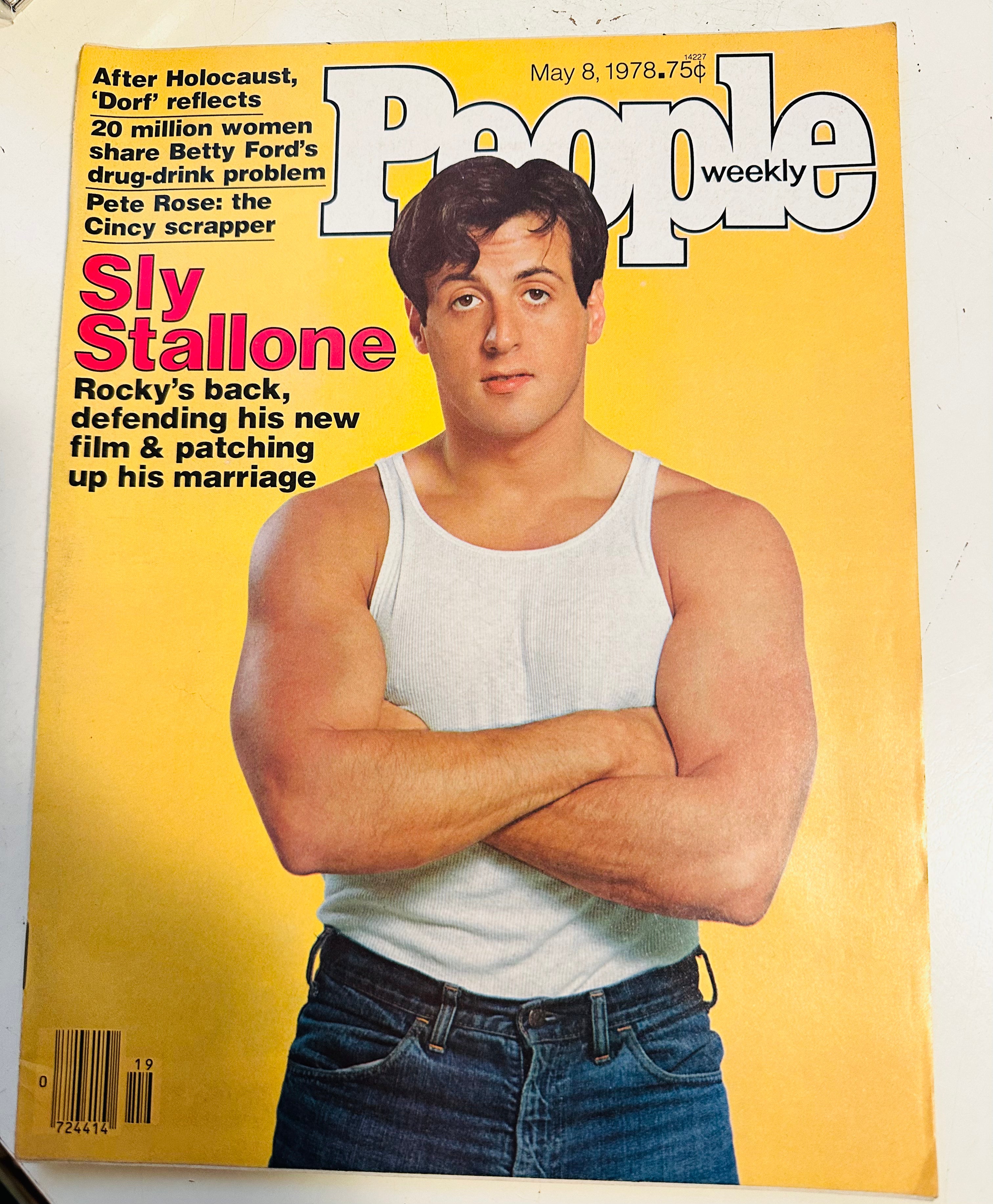 Sylvester Stallone early People Magazine 1978
