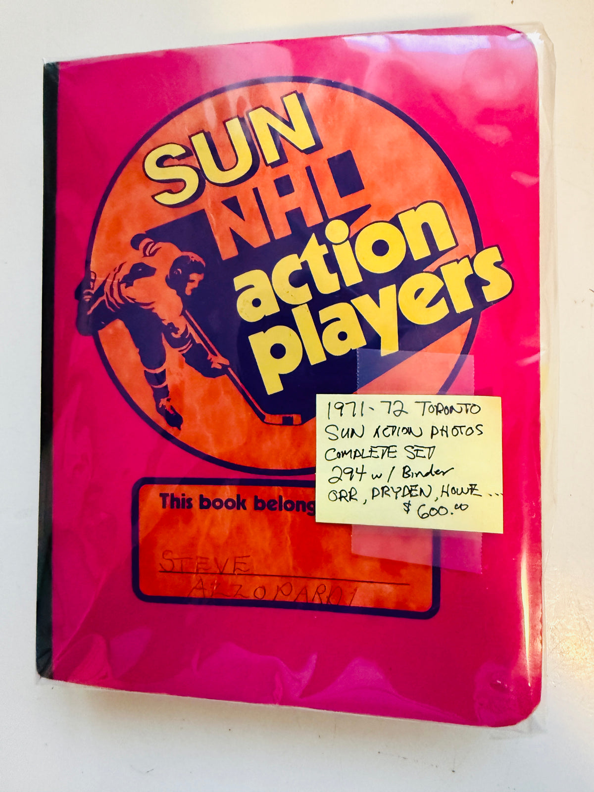 Toronto Sun newspaper rare hockey, action photos set 1971-72 (294)