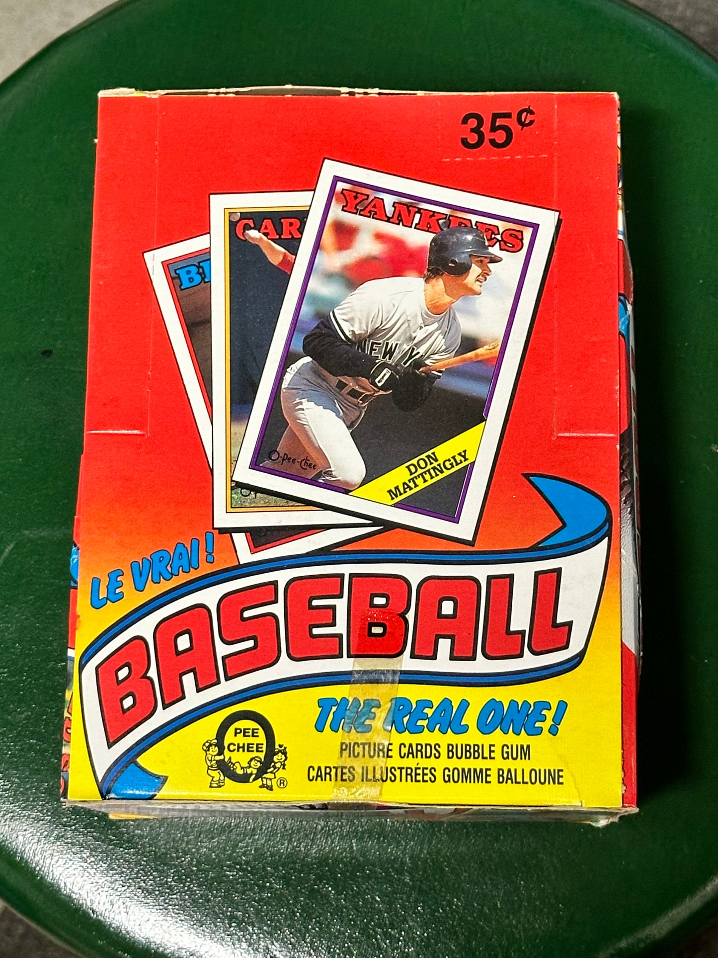 1988 O-Pee-Chee Baseball cards 48 sealed packs box