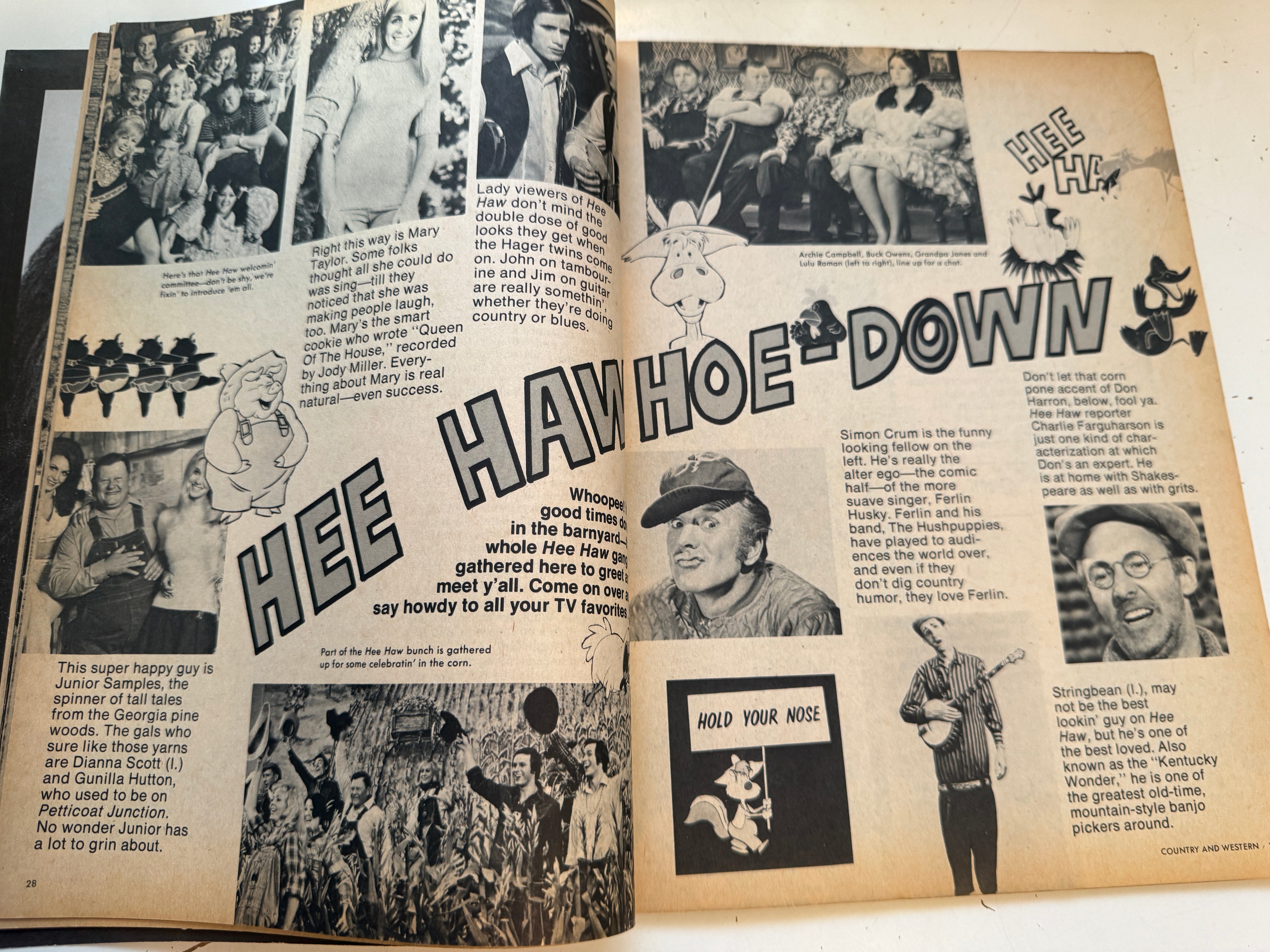 Country Western album magazine first #1 issue 1970
