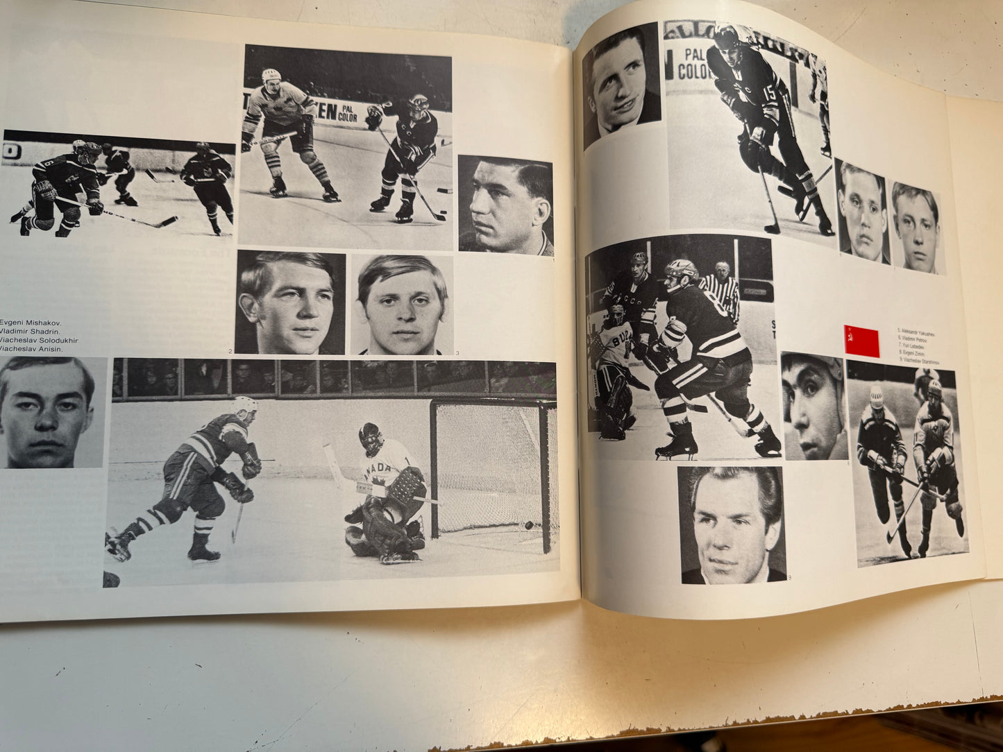 Team Canada original vintage hockey program 1972