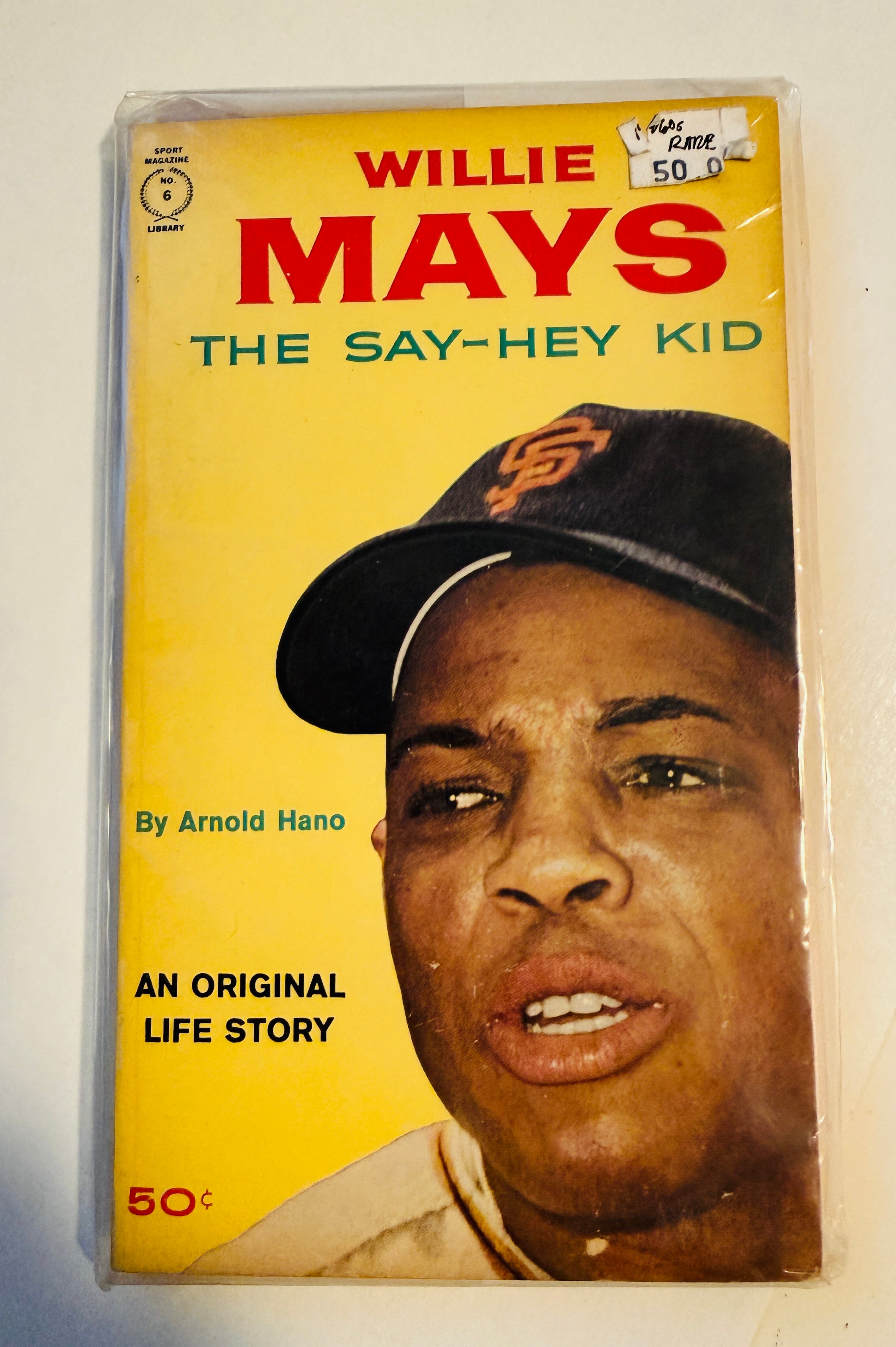 Willie Mays Say-Hey Kid pocket book 1961