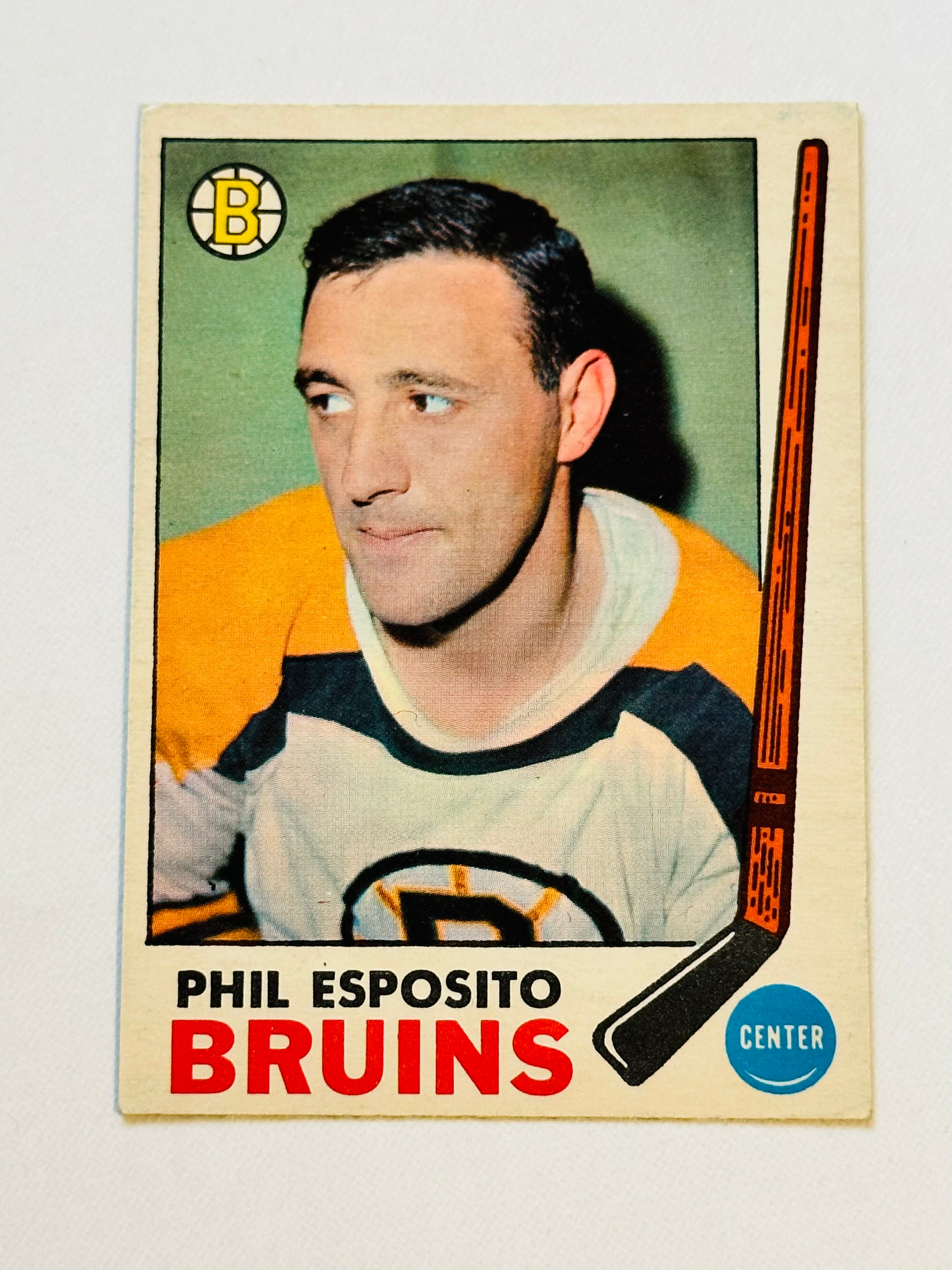Phil Esposito Opc hockey card 1969