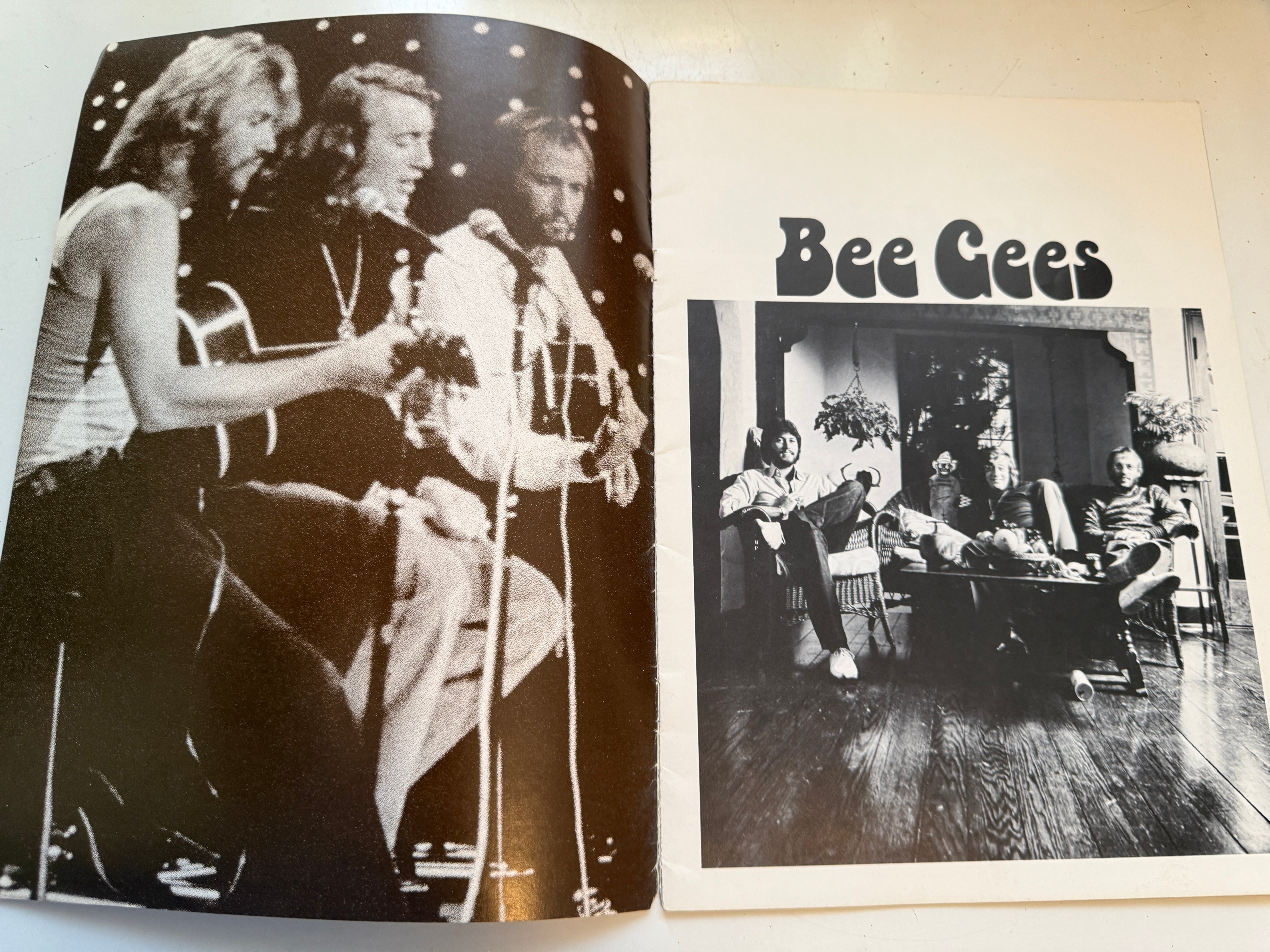 Bee Gees original program 1974