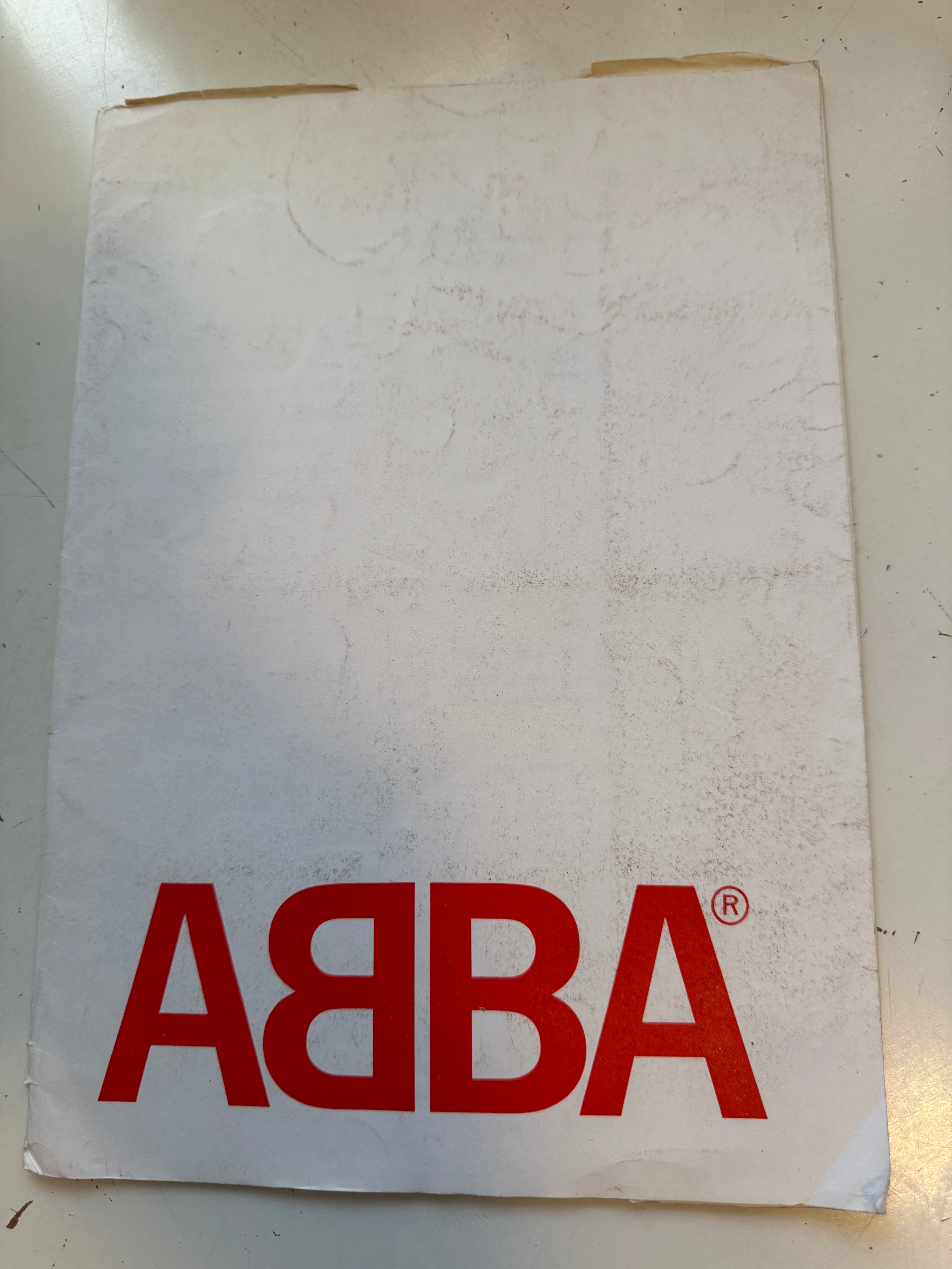 ABBA fanclub kit with photos 1970s