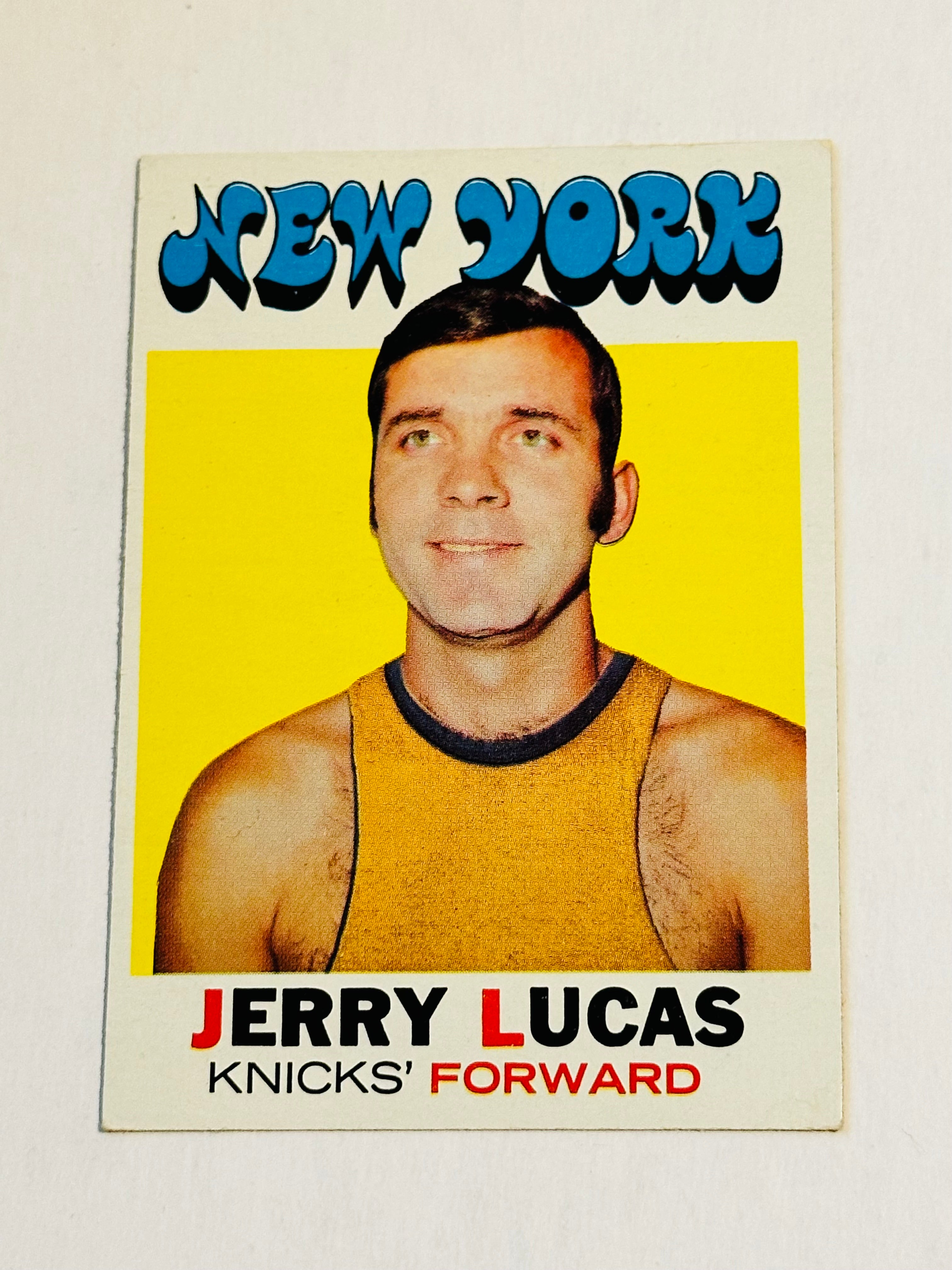Jerry Lucas Topps basketball card 1971