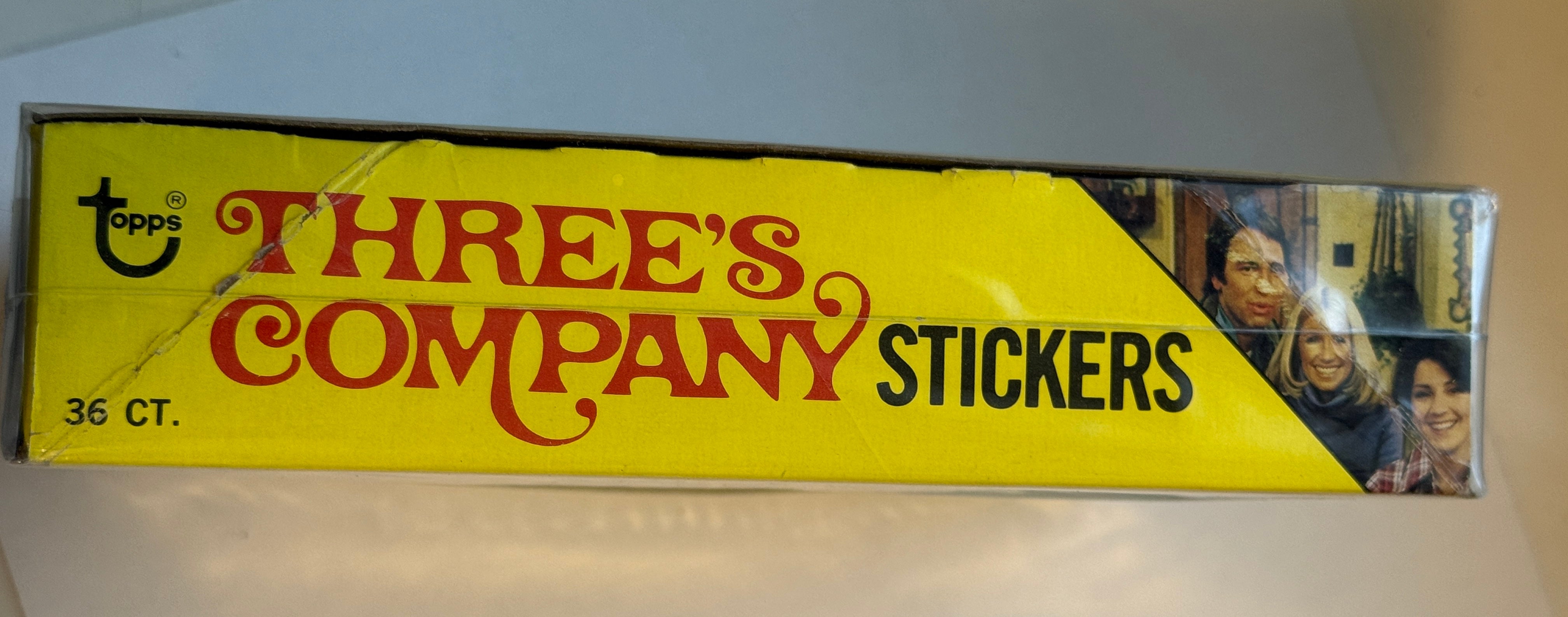 Three’s company 36 sealed packs cards box 1978