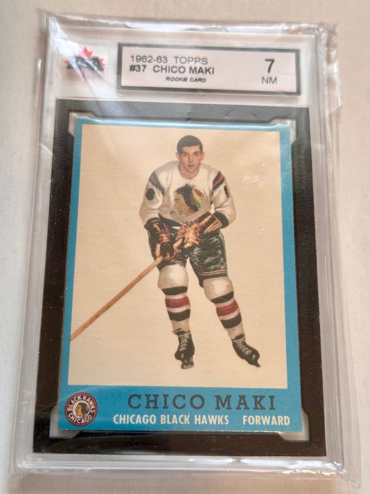 Chico Maki rookie rare high graded hockey card