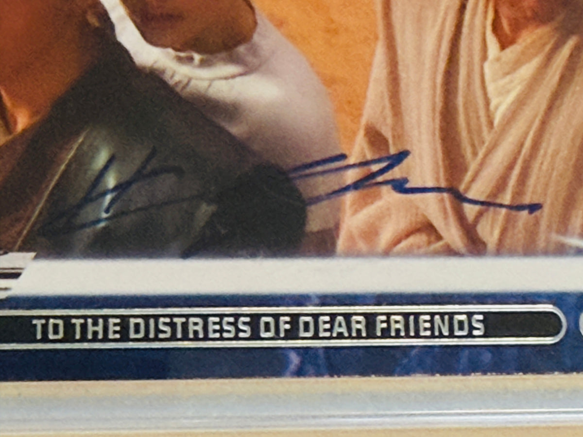 Star Wars archives Hayden Christensen rare autographed insert card 1/6 from 2013