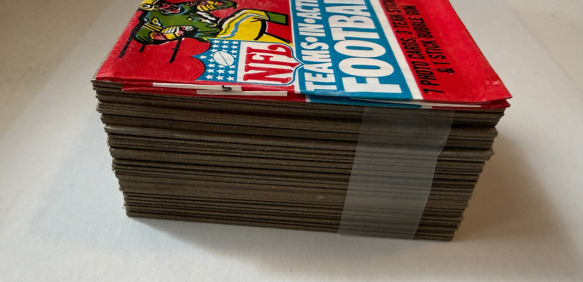 1980 Team Action NFL football cards set  and glossy logos set