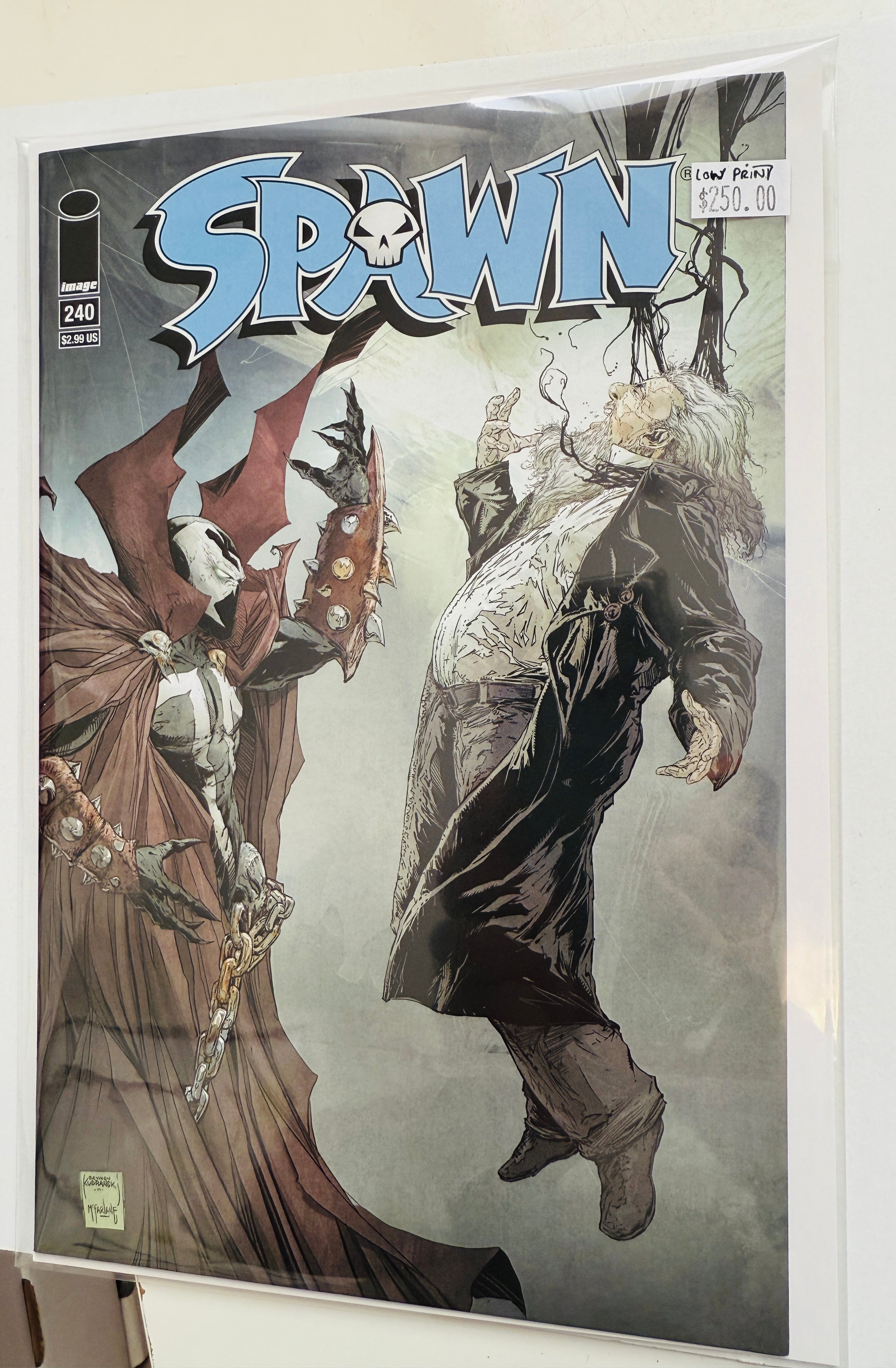 Spawn #240 comic book ( low distribution) high grade condition