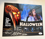 Halloween movie PJ Soles autographed 8x10 photo certified by JSA