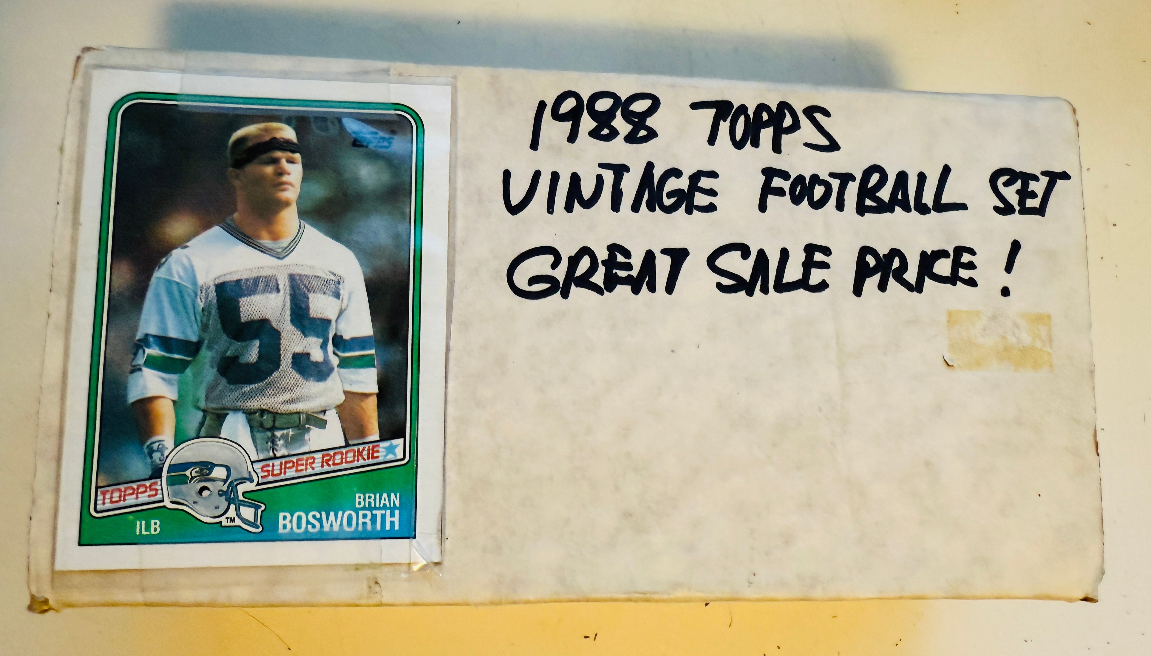 1988 Topps Football cards factory nm-mint set (Bo Jackson rookie)