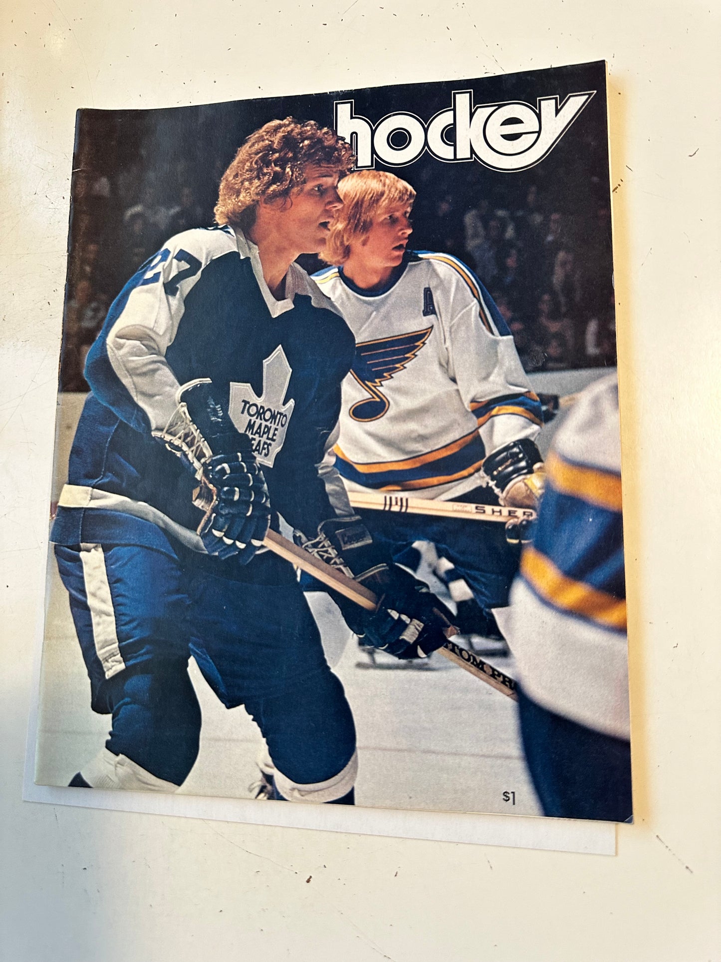 Toronto Maple Leafs hockey game program 1973