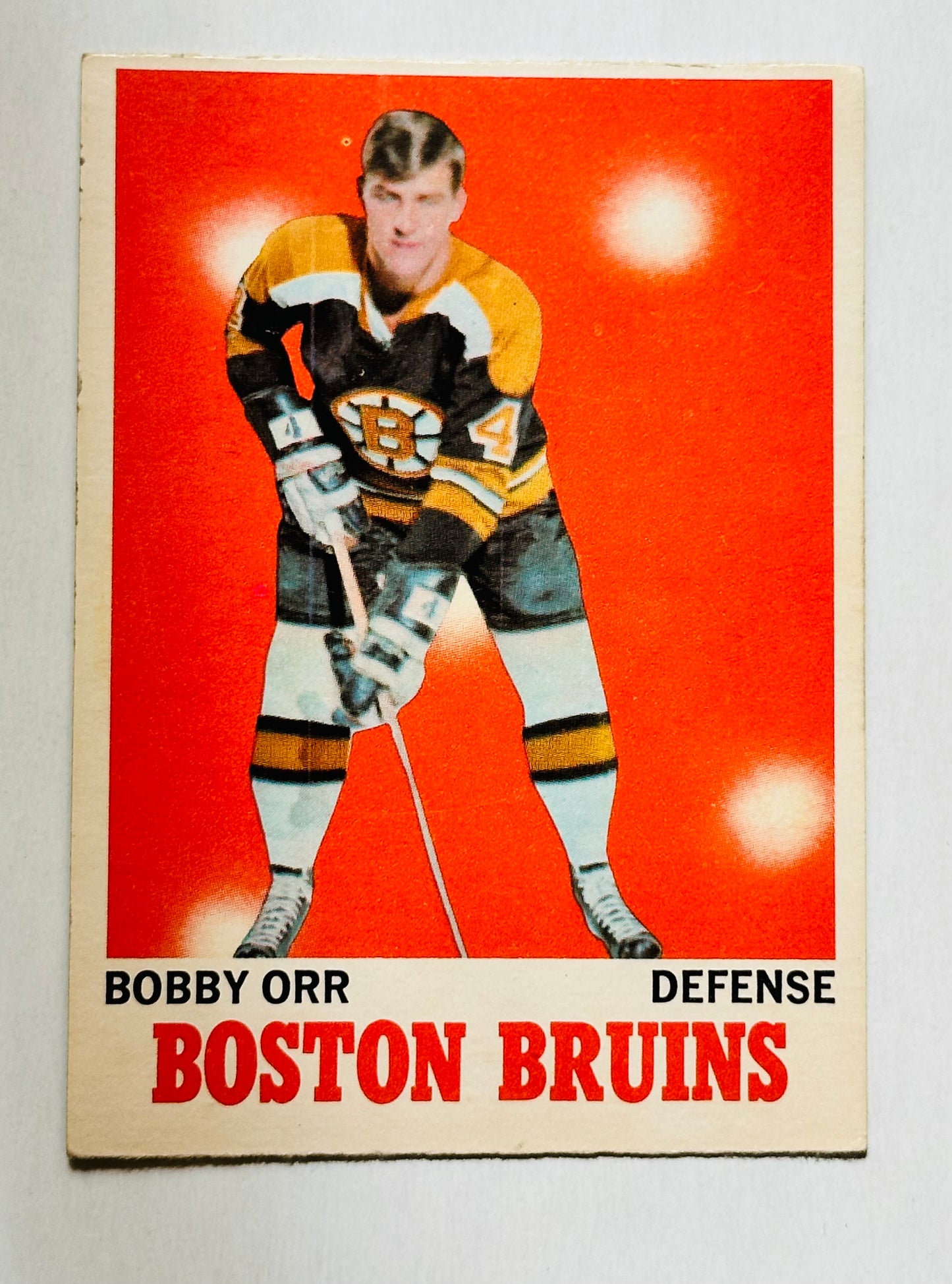 Bobby Orr Opc ex or better hockey card 1970-71