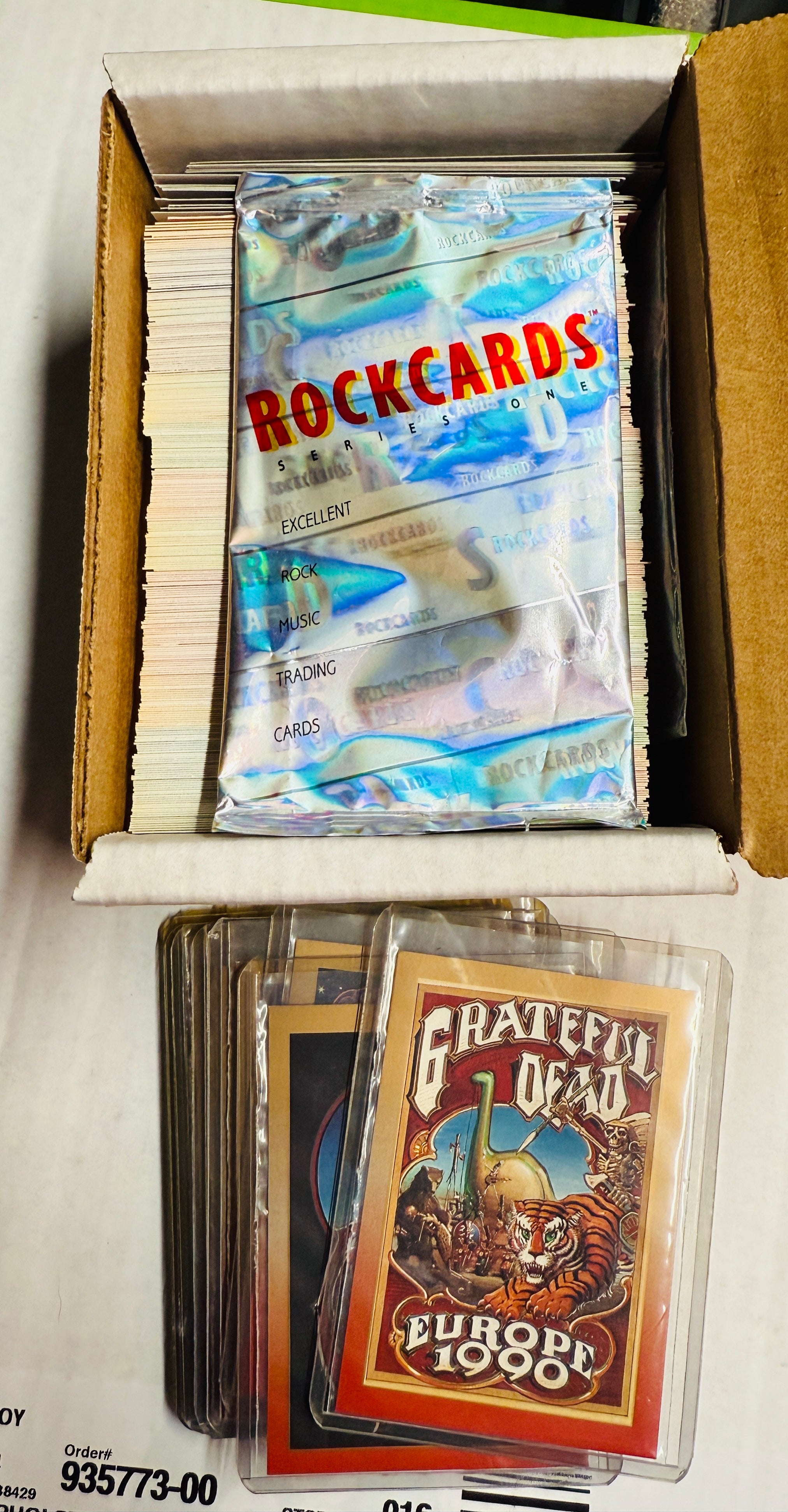Rockstar, heavy metal cards set with insert set