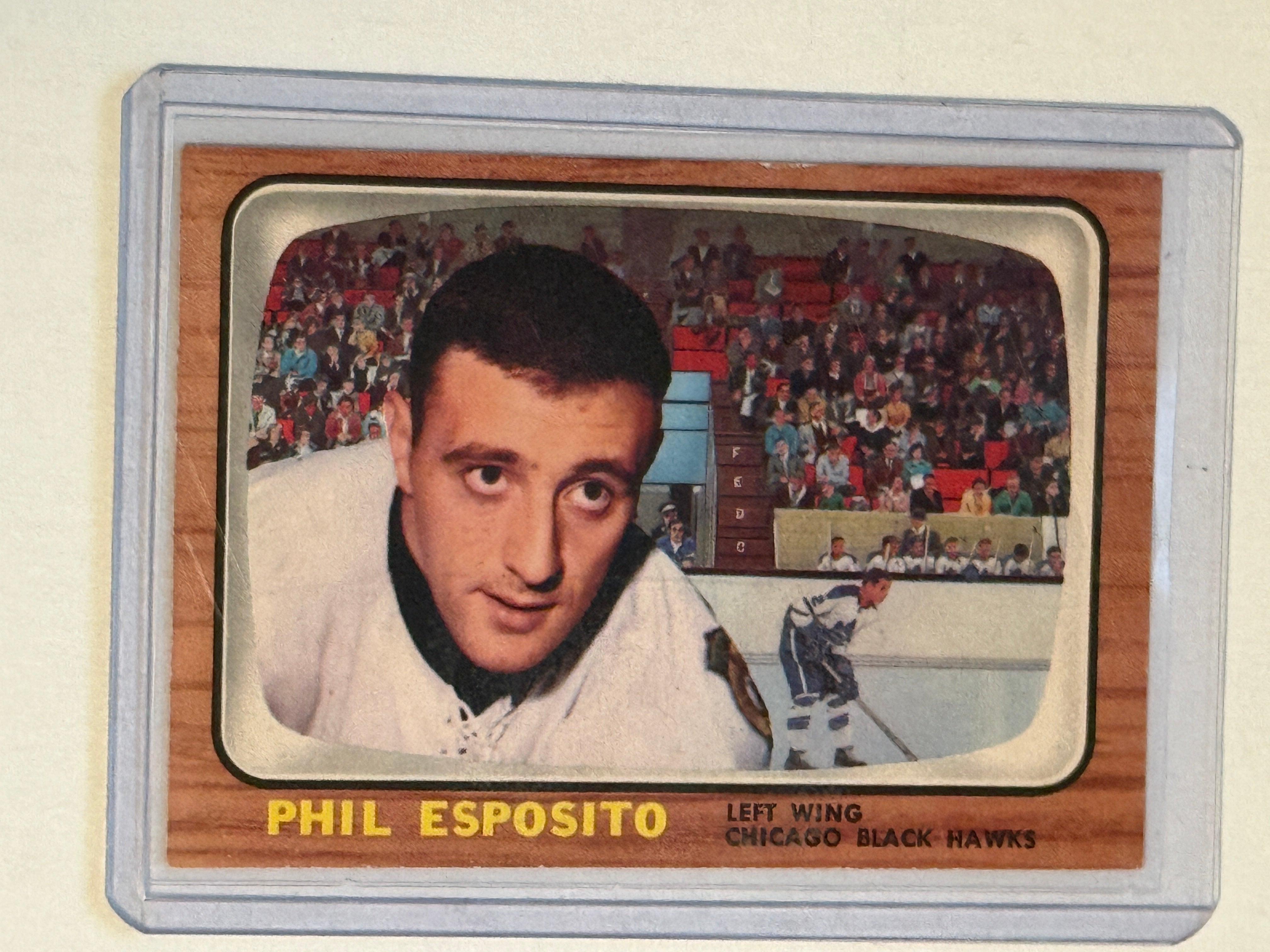 Phil Esposito OPC high-grade condition hockey card 1966–67