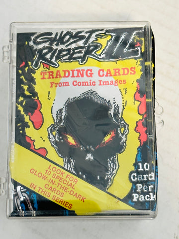 Ghost rider series 2 rare comic cards set with wrapper 1992