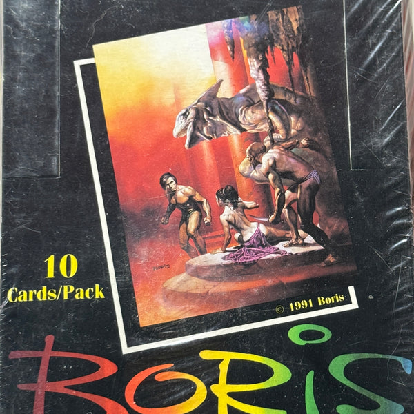 Boris fantasy art factory sealed 36 packs box series 1 from 1991
