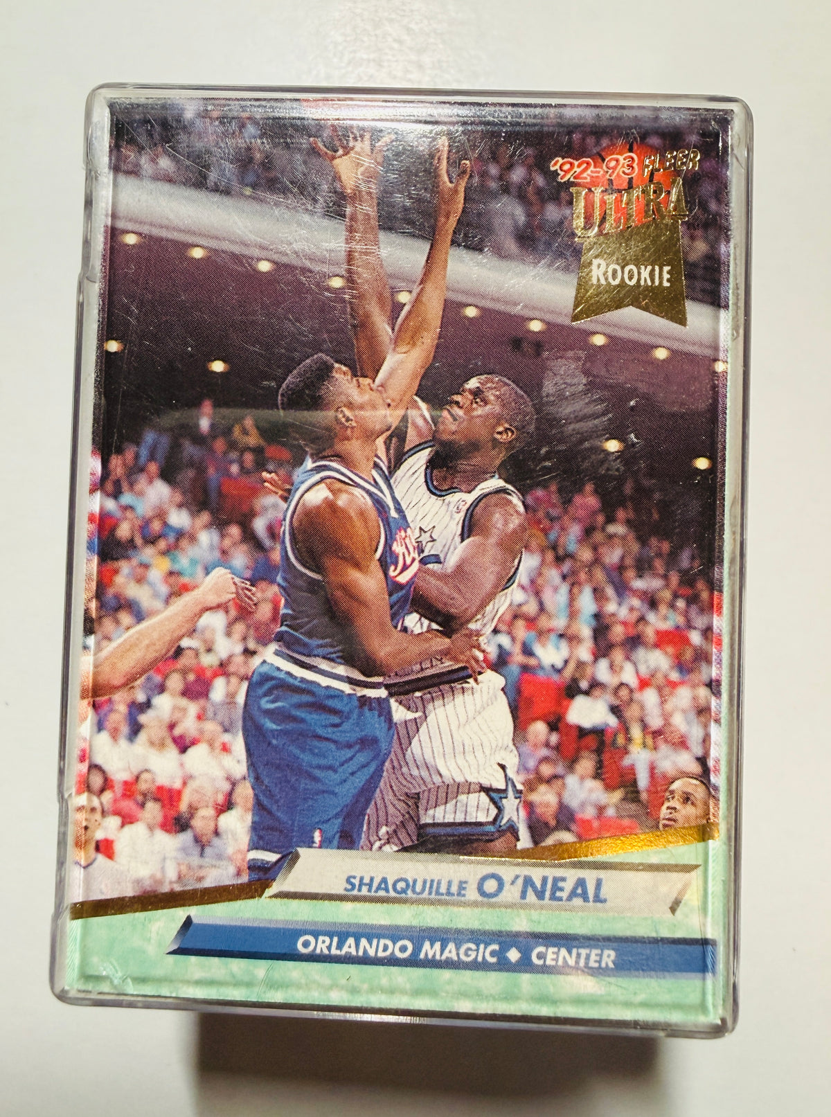Fleer ultra basketball cards set with Shaq rookie 1992