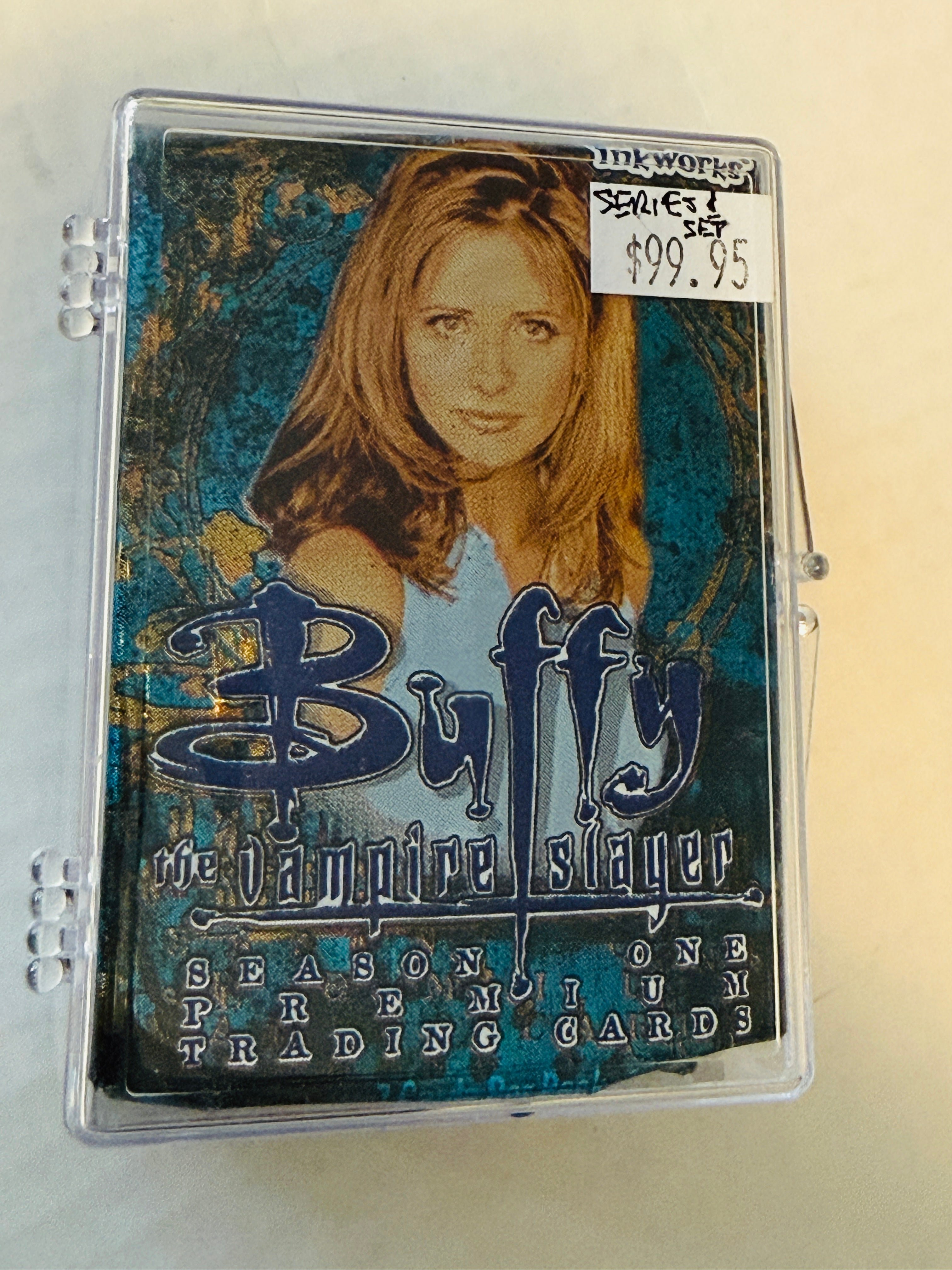 Buffy the Vampire Slayer TV show rare series one cards set with wrapper1998